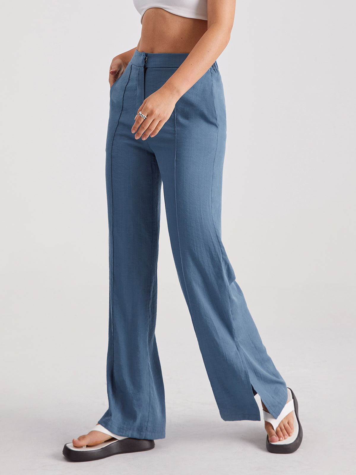 Thecomense - Bing It Back Flare Pants