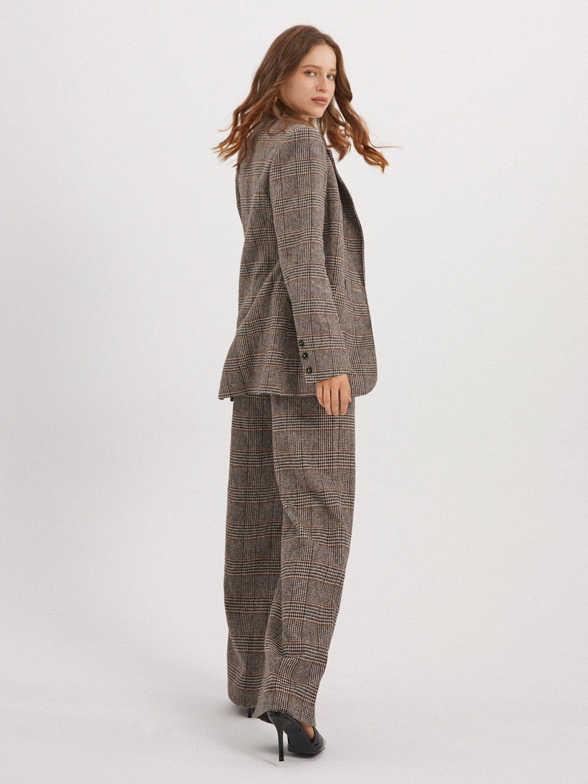 Thecomense - Glen Plaid Blazer