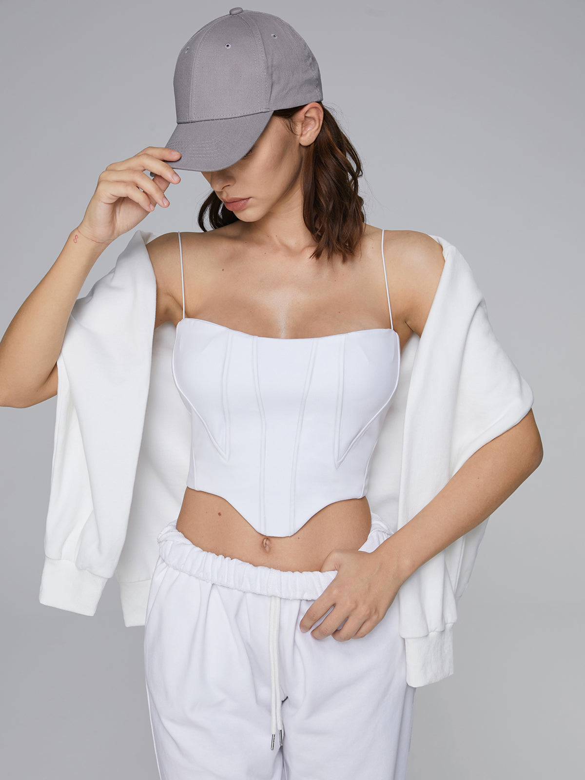 Thecomense - Contour Corset Tank Top
