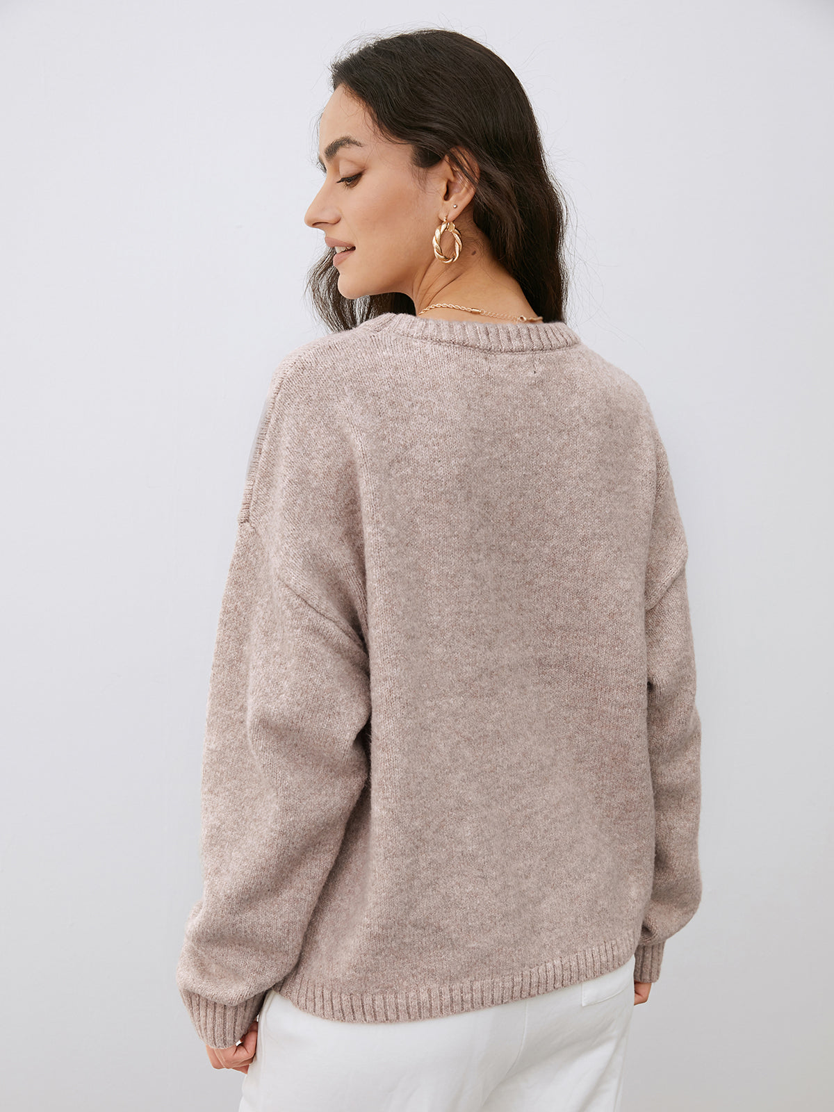 Thecomense - Lightweight Cloud Weather Pullover Sweater