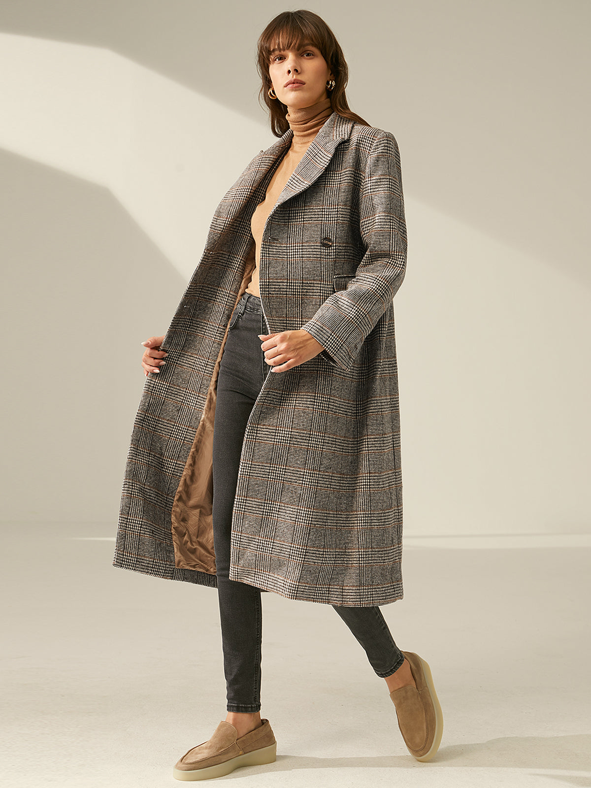 Thecomense - Valor Plaid Overcoat