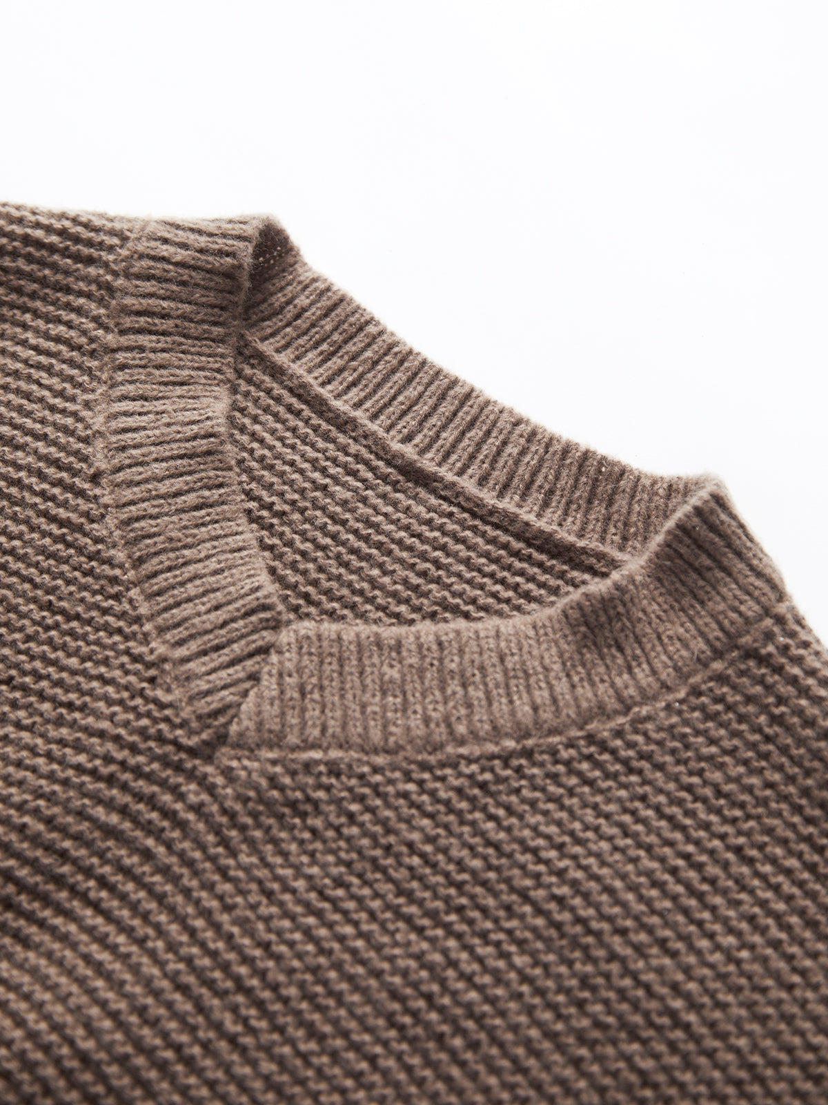Thecomense - Minimalism V Neck Pullover Sweater