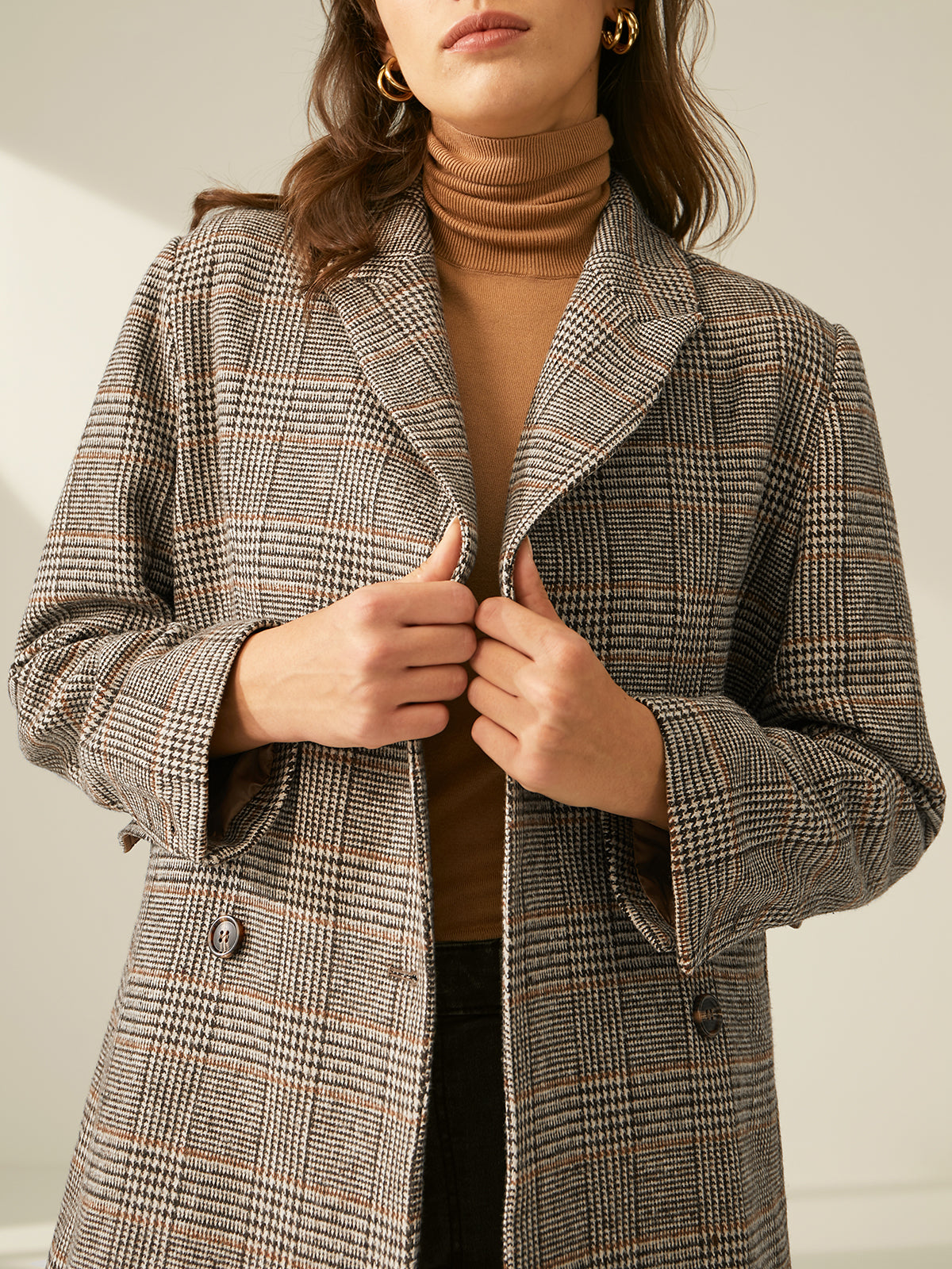Thecomense - Valor Plaid Overcoat