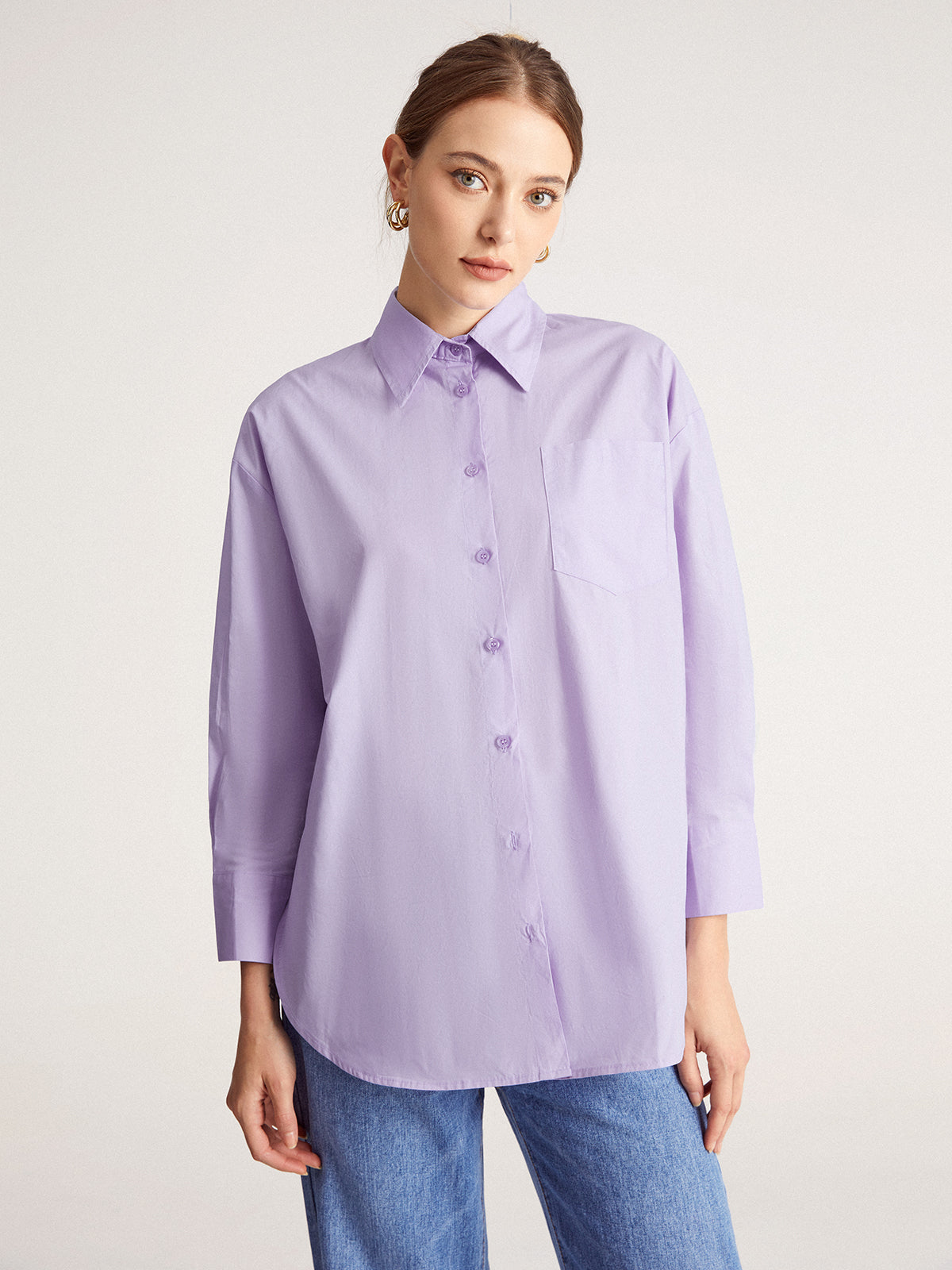 Thecomense - Lavender Clouds Shirt