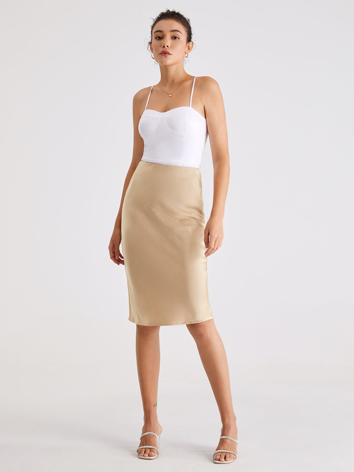 Thecomense - Sweetheart Contour Camisole Tank Top