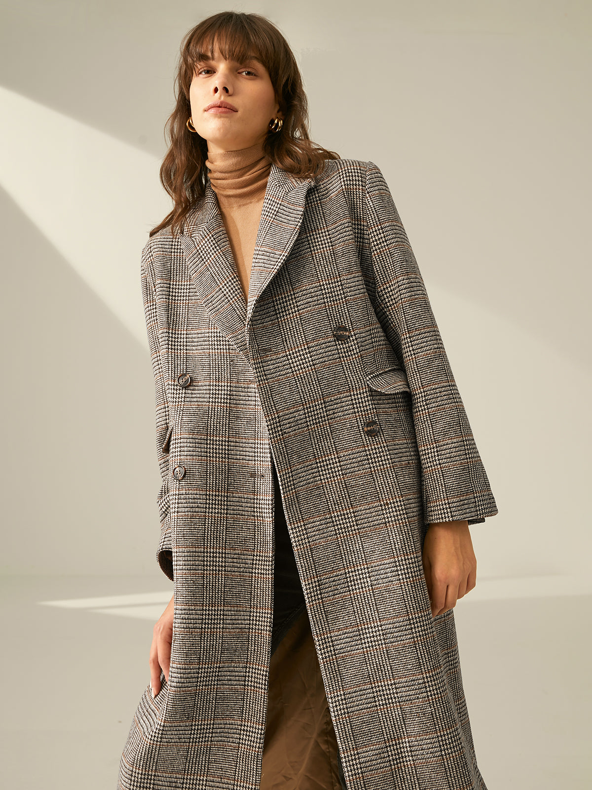 Thecomense - Valor Plaid Overcoat