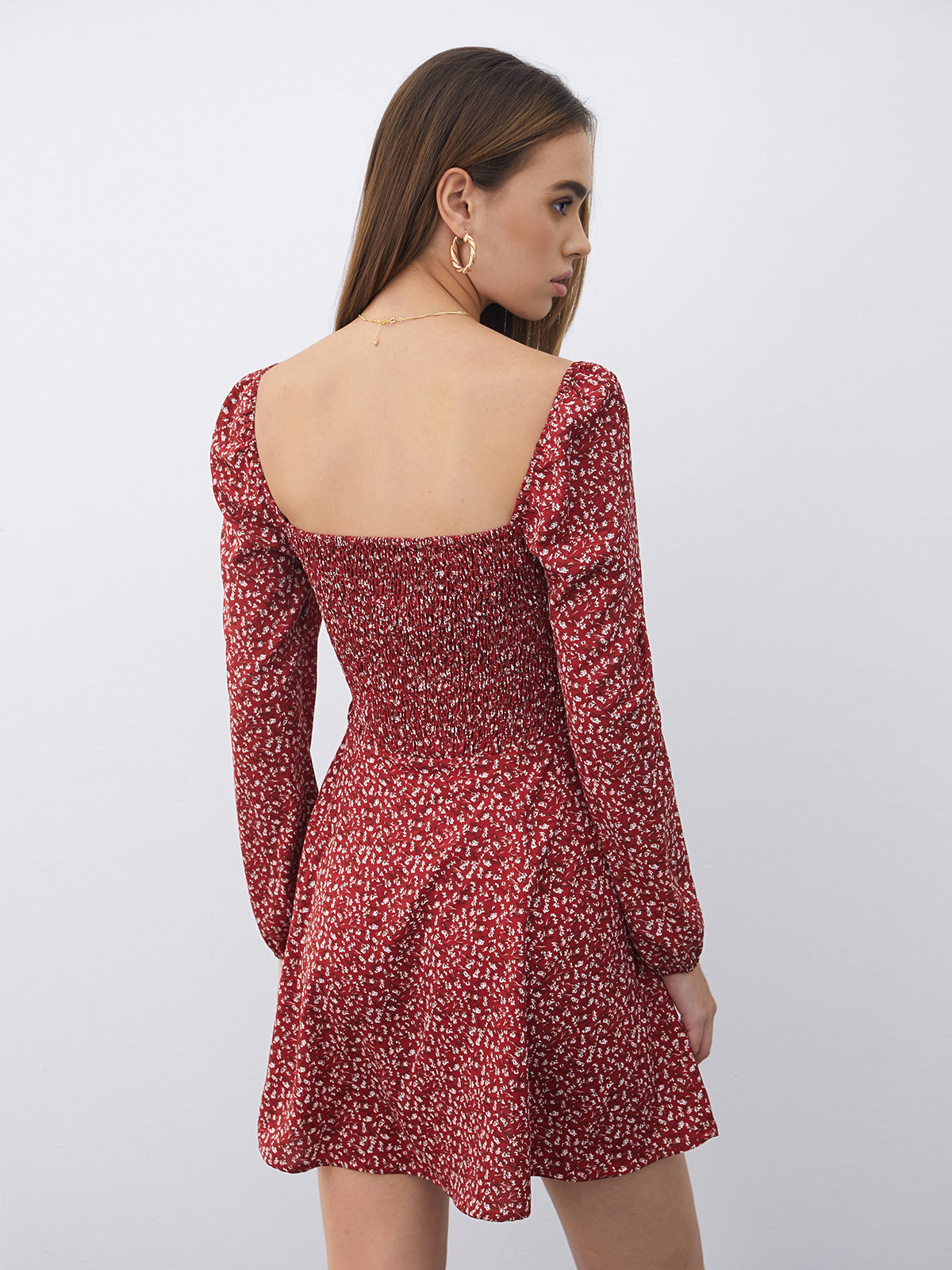 Thecomense - Ruby Florama Mini Dress