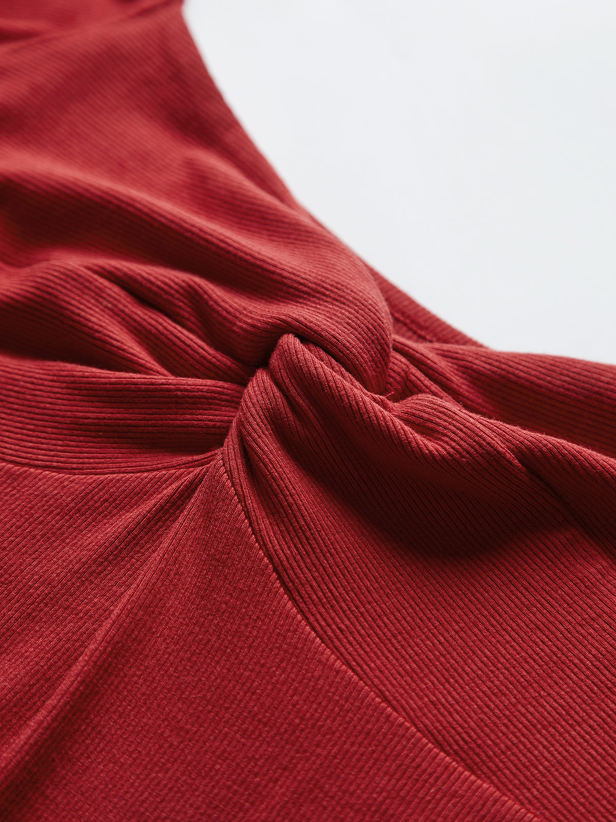 Thecomense - Rouge In Love Jersey Twist Top