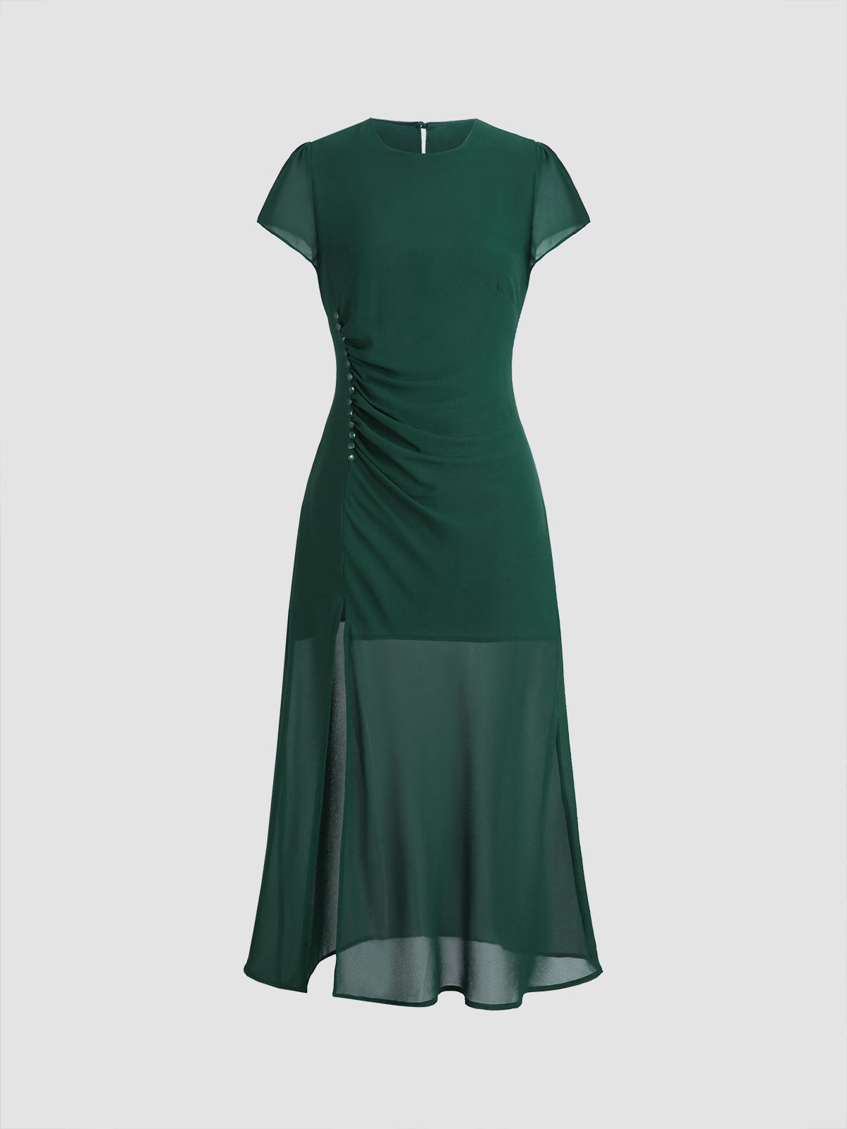 Thecomense - Emerald Green Long Dress