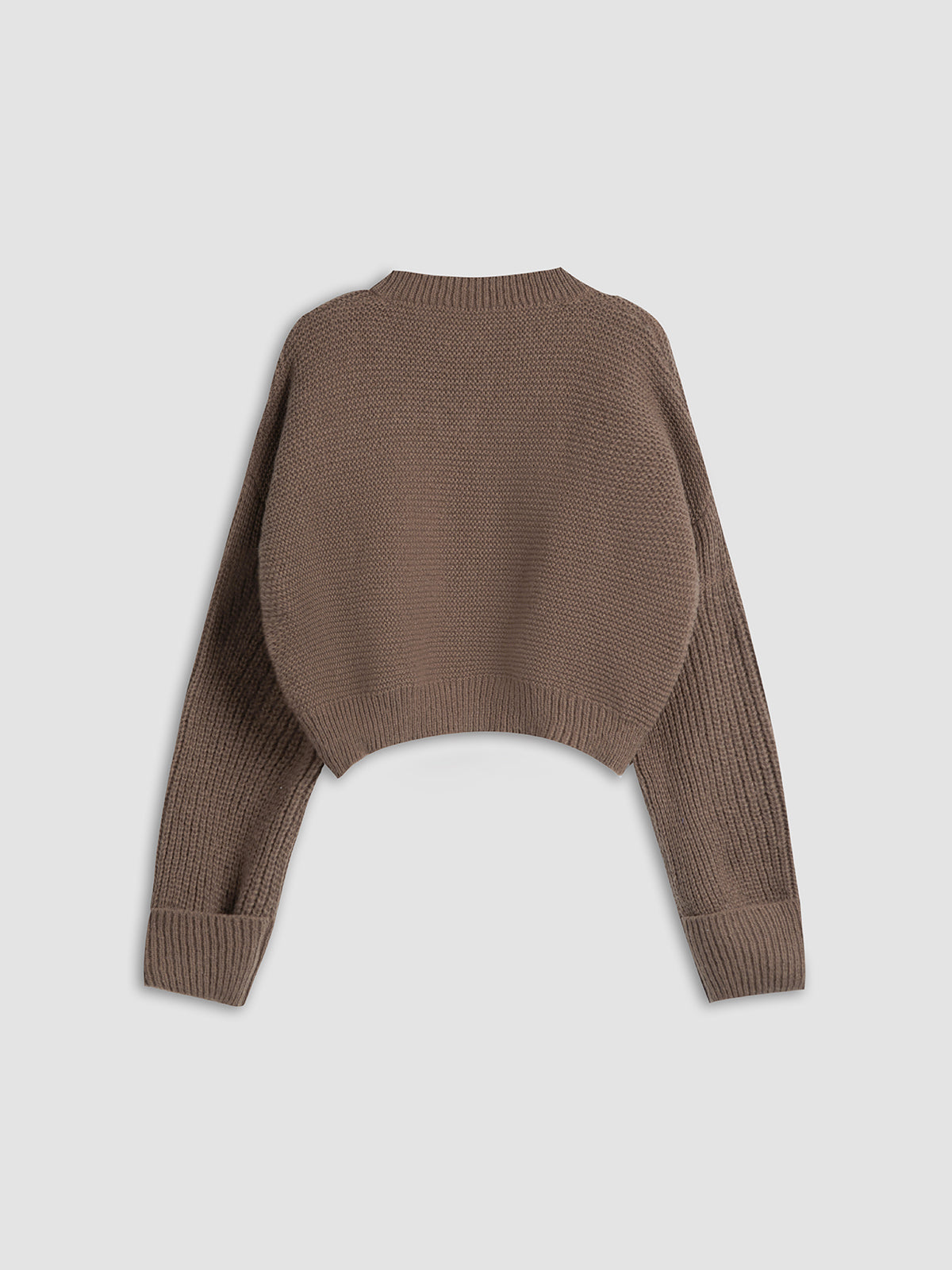 Thecomense - Minimalism V Neck Pullover Sweater