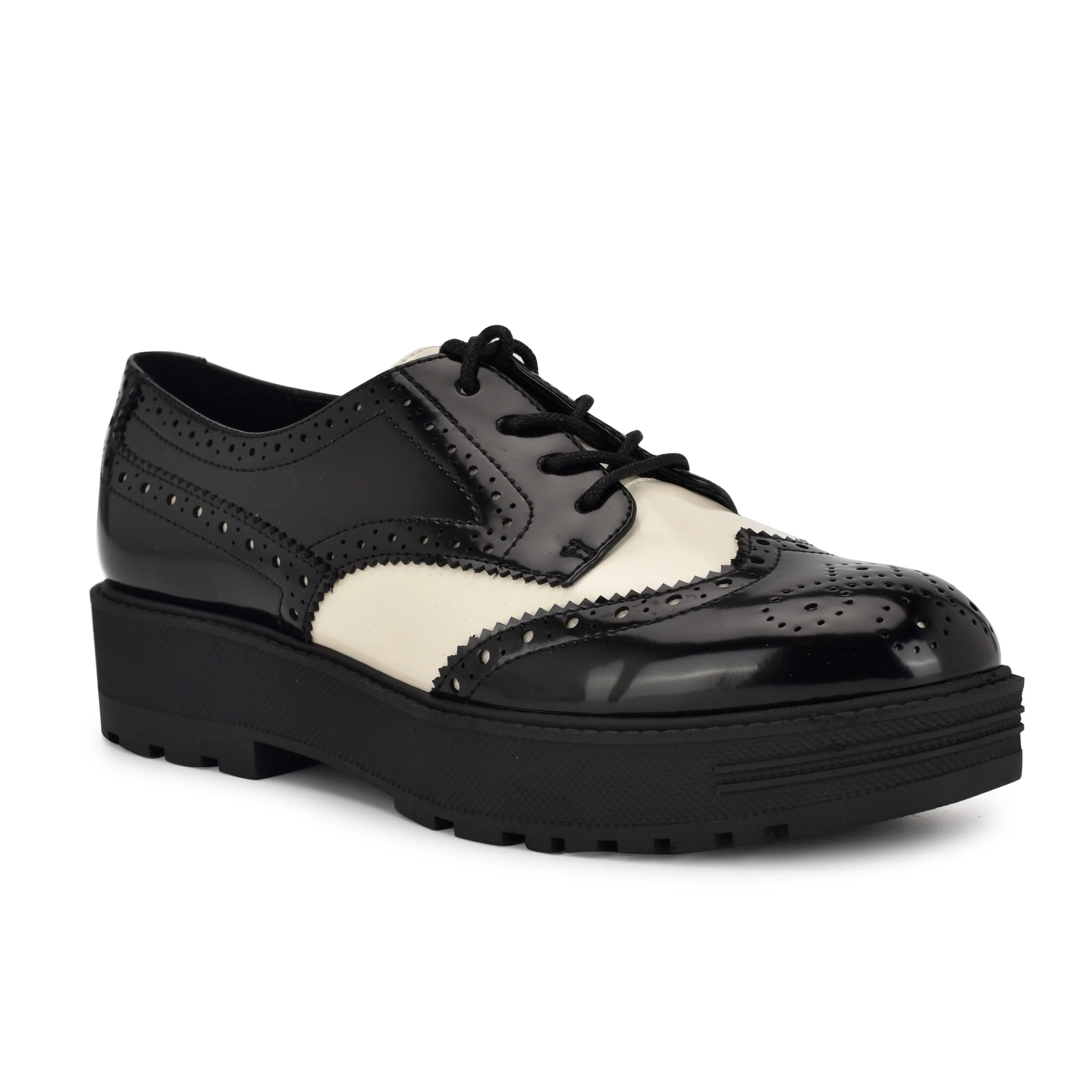 Resttin Lug Sole Oxford Loafers