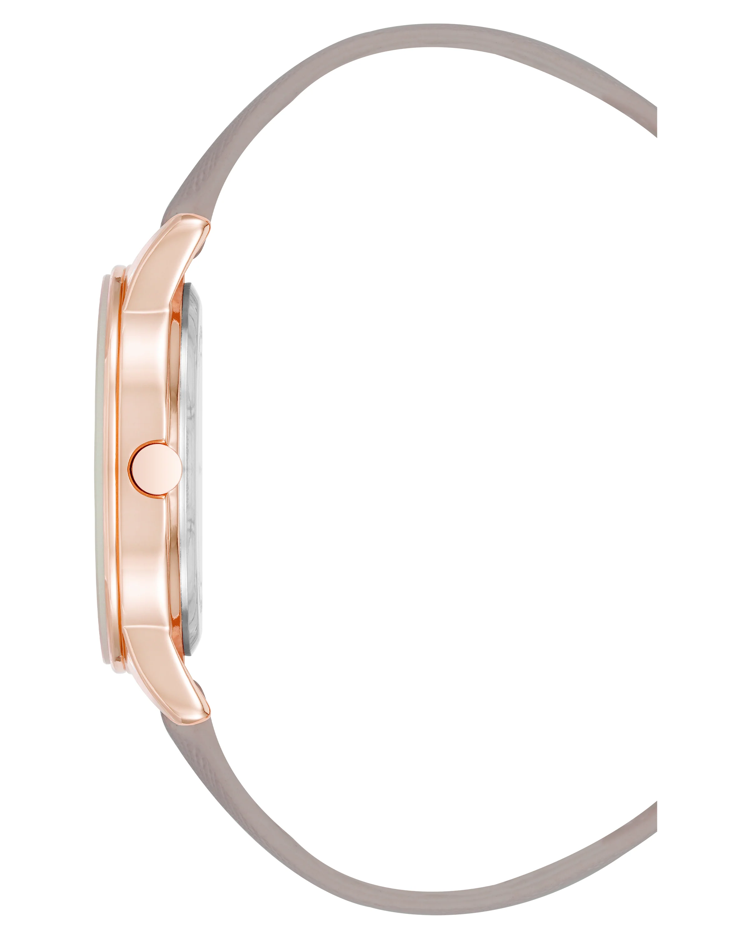 Saffiano Strap Watch