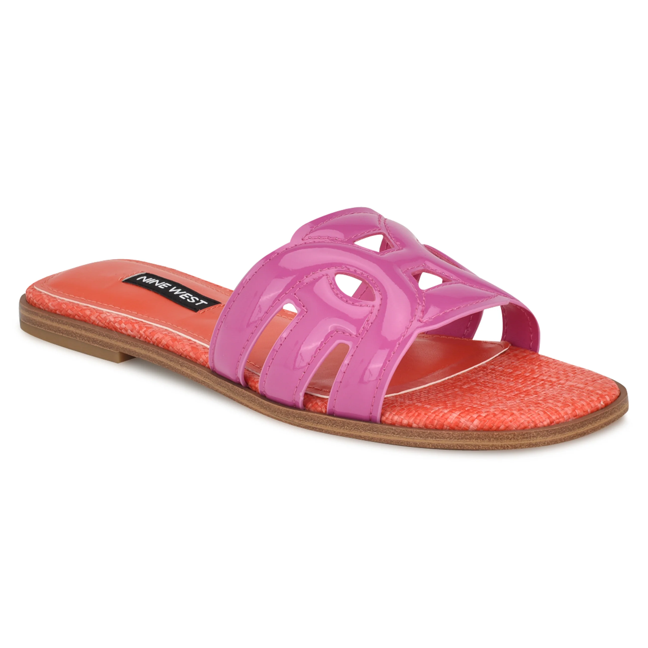 Geena Flat Slide Sandals
