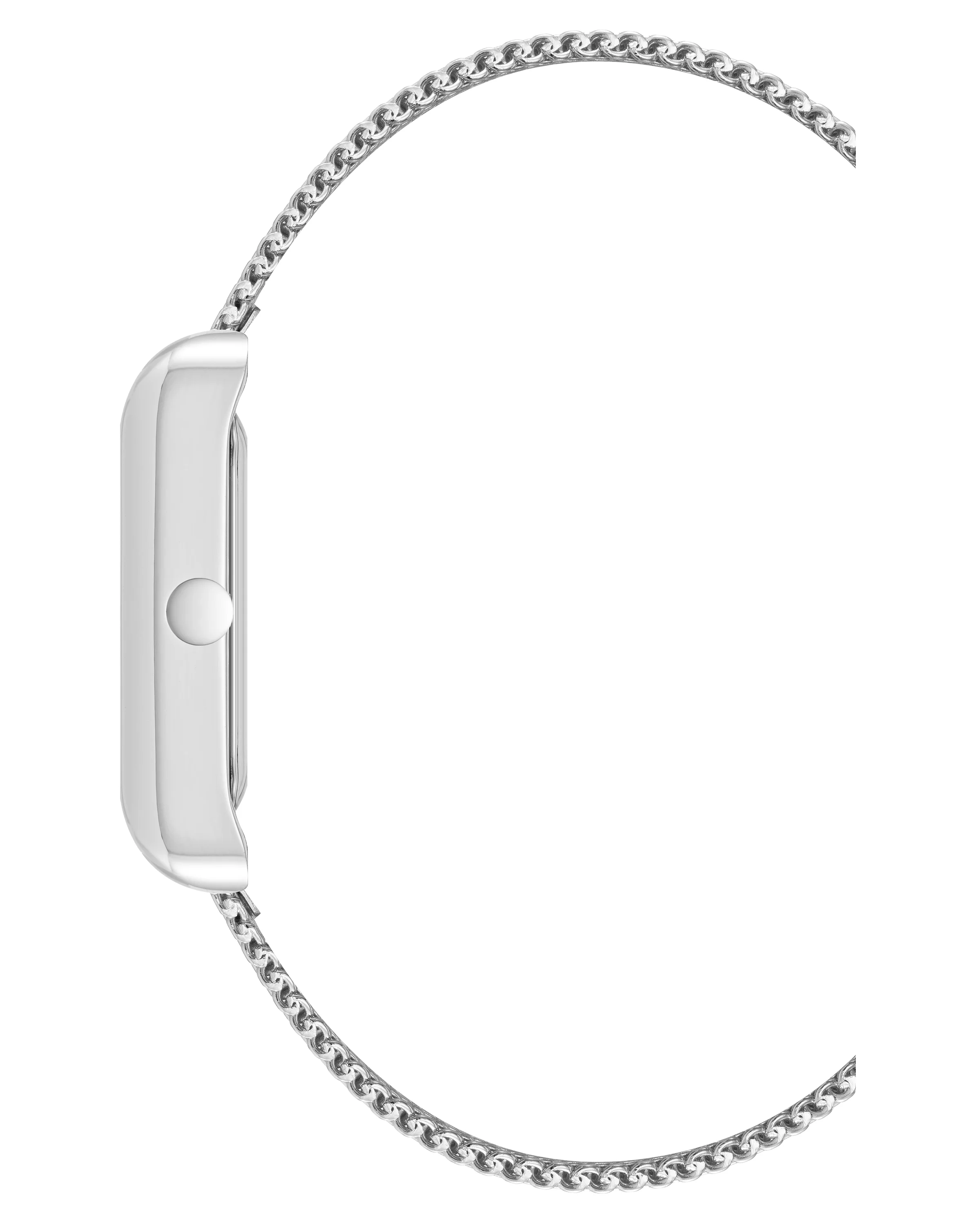 Rectangular Case Mesh Bracelet Watch