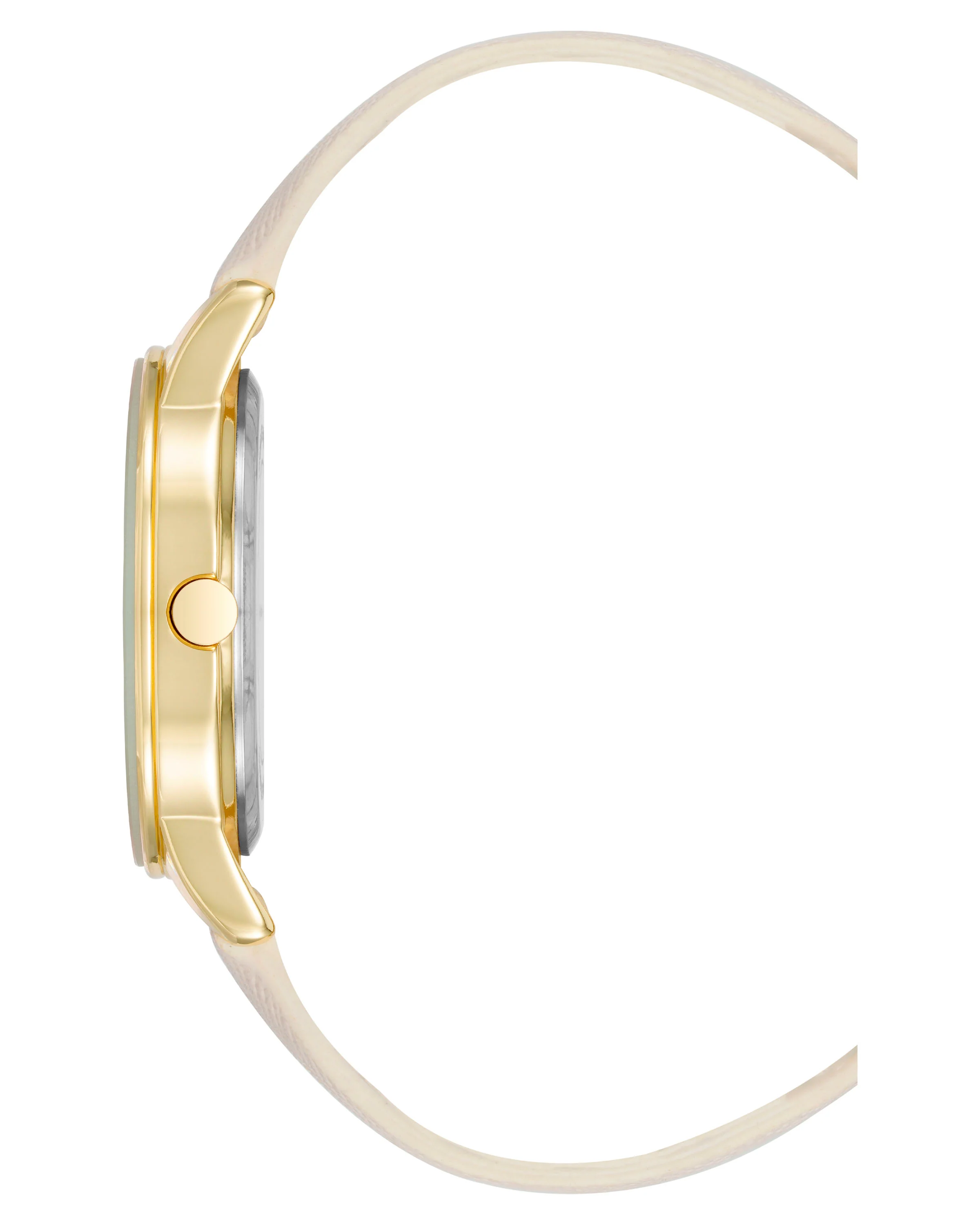 Saffiano Strap Watch
