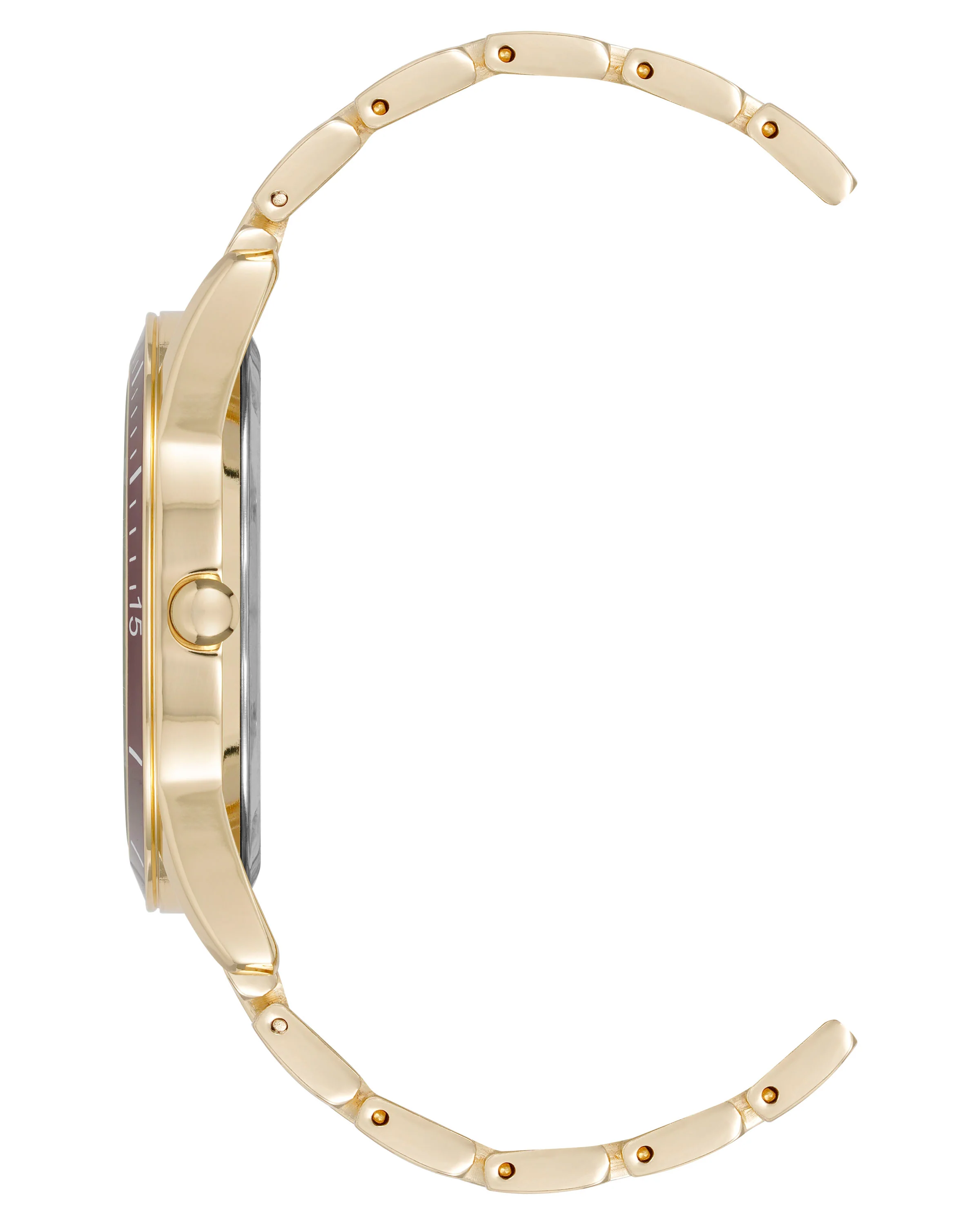 Burgundy Bezel Watch