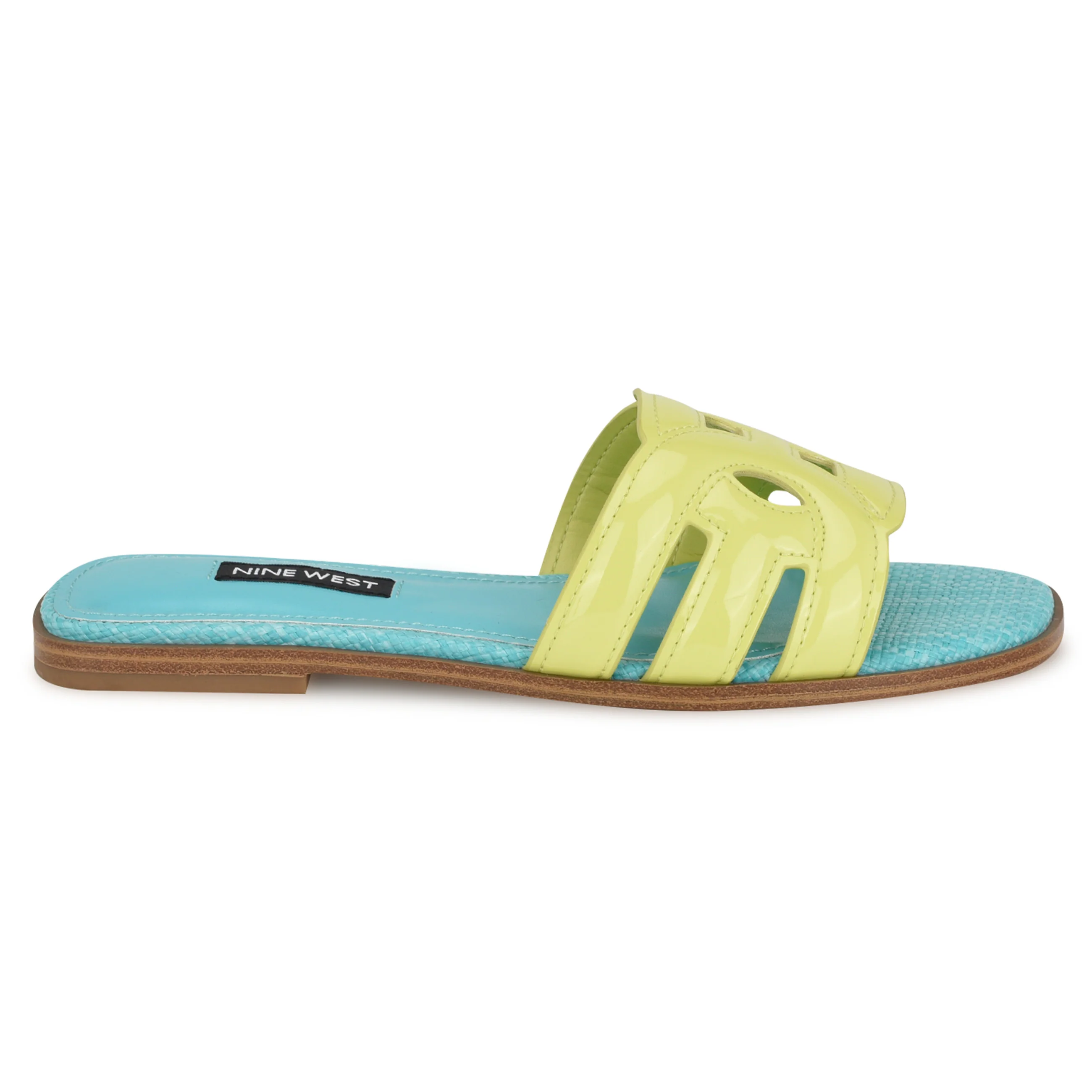 Geena Flat Slide Sandals