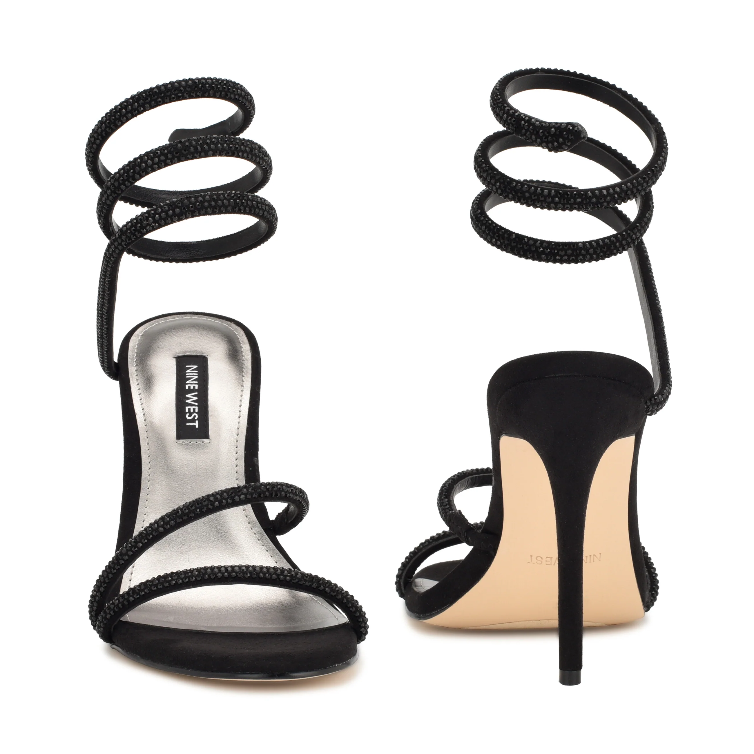 Maskil Ankle Wrap Heeled Sandals