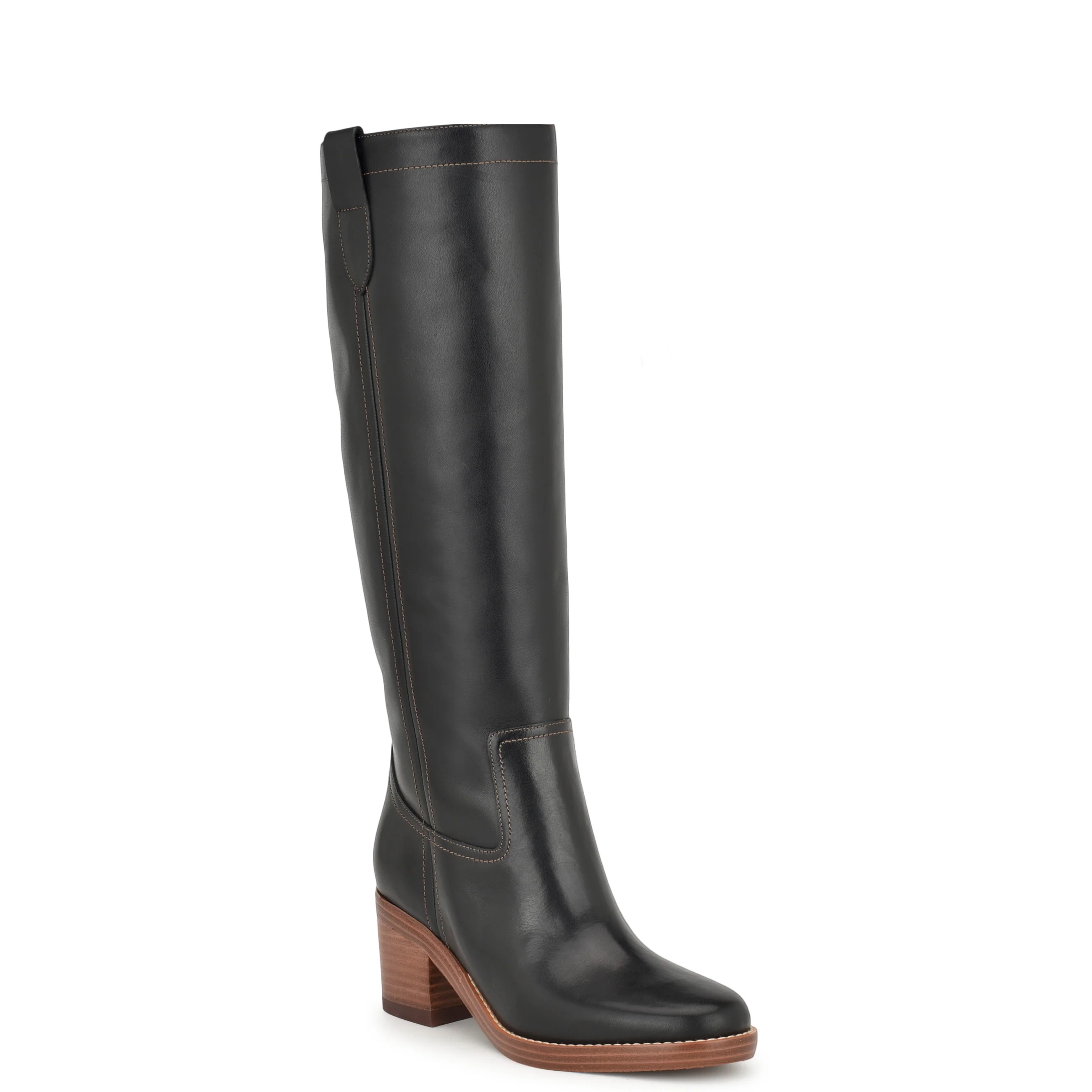 Hecee Block Heel Tailored Boots