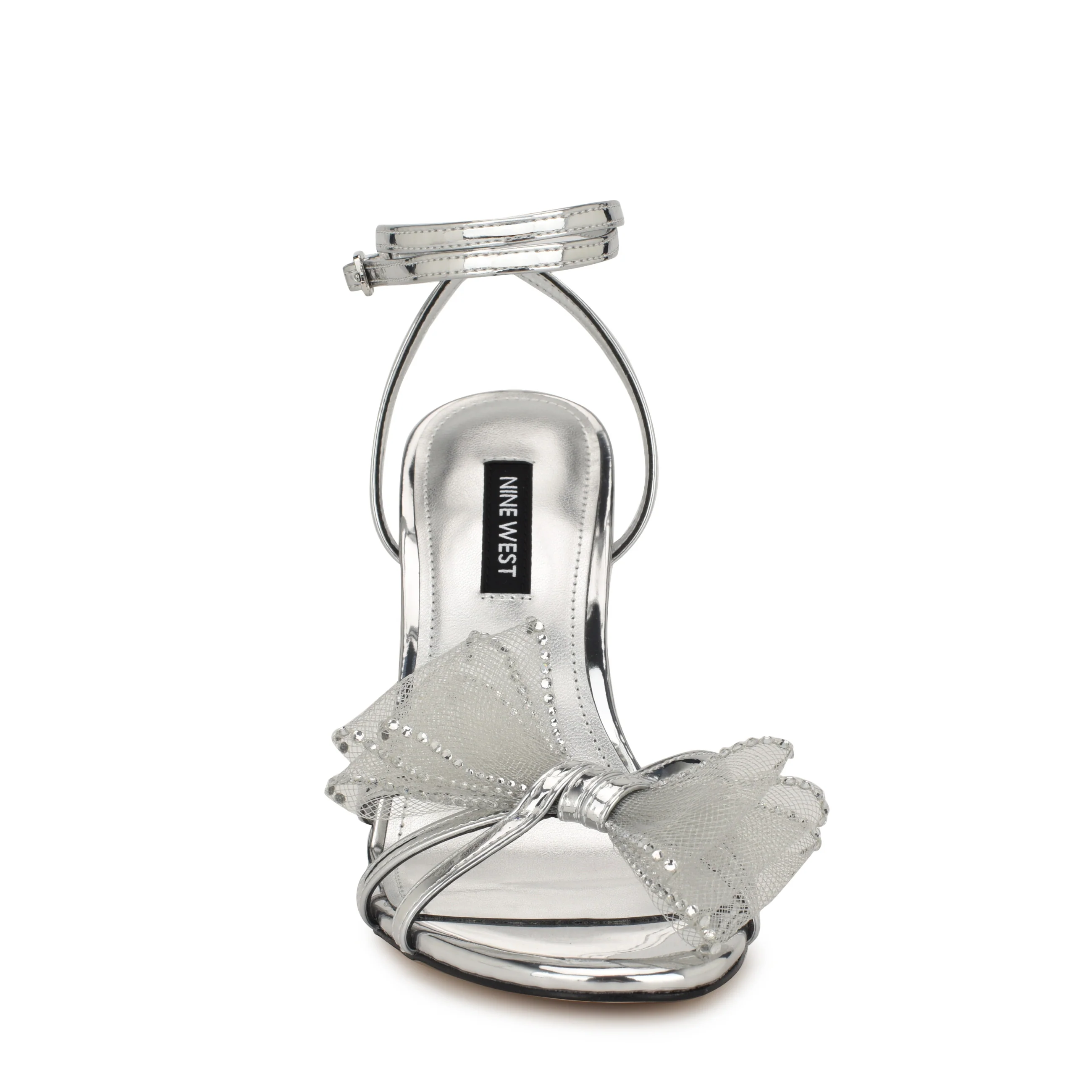 Minky Bow Heeled Sandals