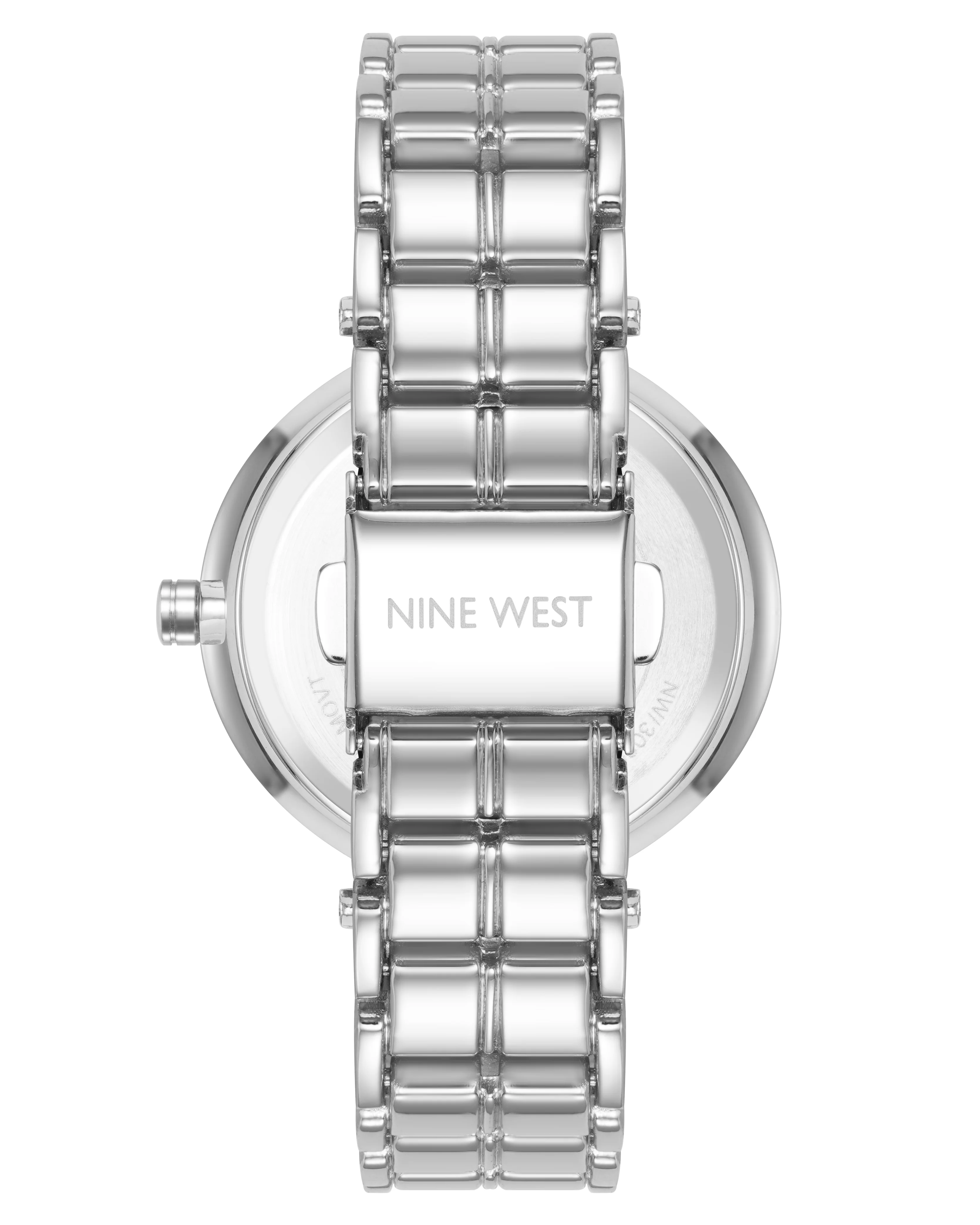 Genuine Crystal Accented Bracelet Watch