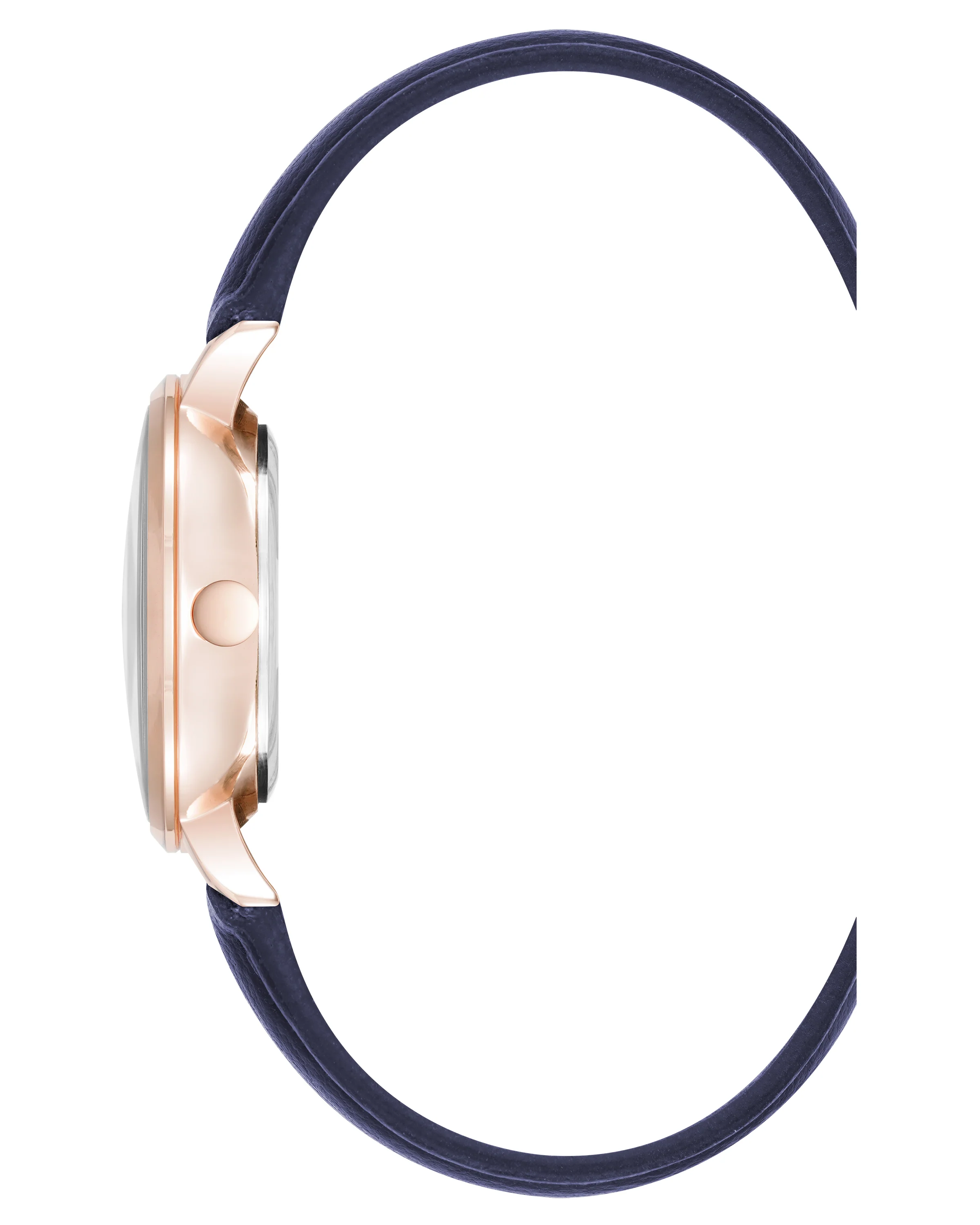 Crystal Accented Dial Strap Watch