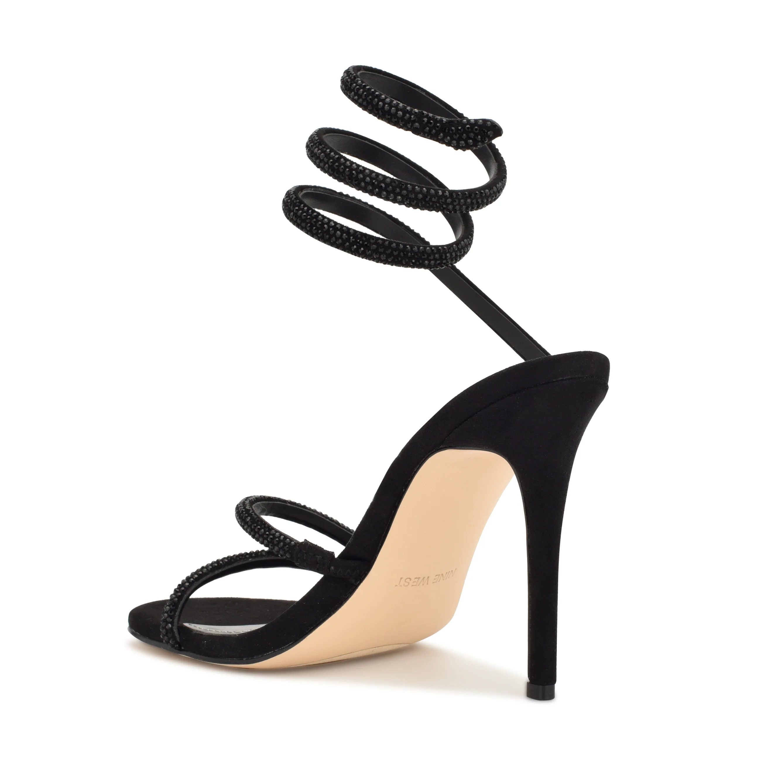 Maskil Ankle Wrap Heeled Sandals