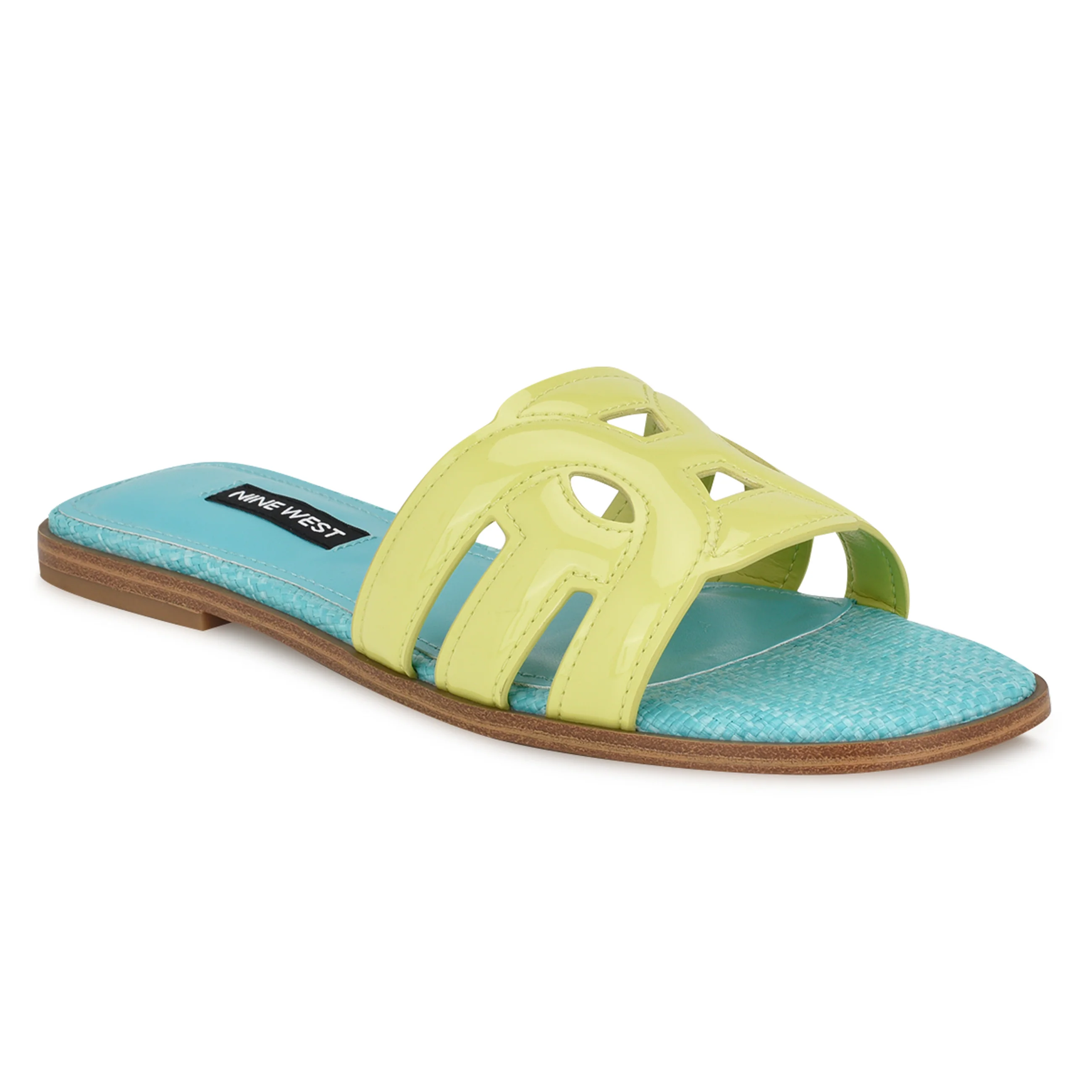 Geena Flat Slide Sandals