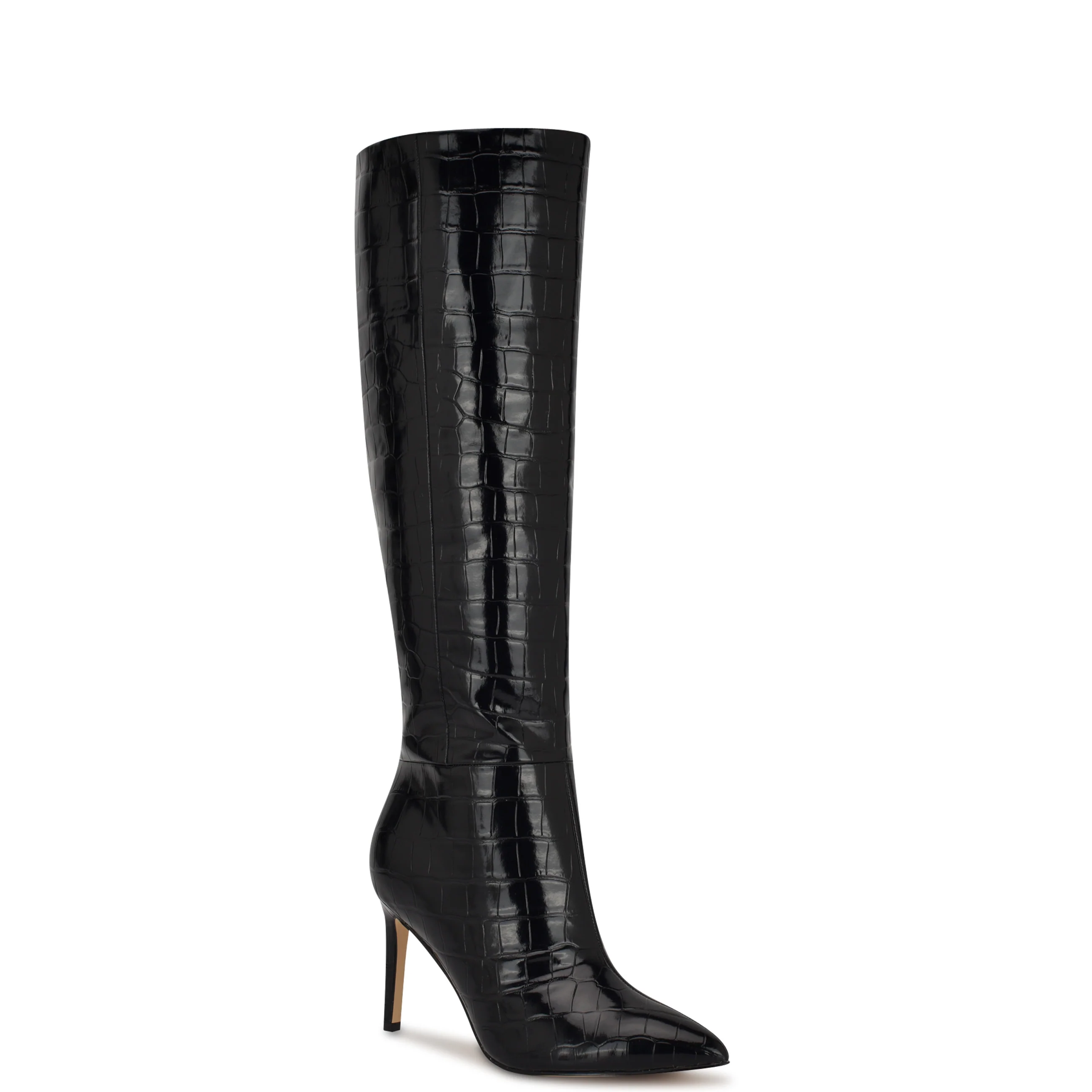 Richy Wide Calf Heeled Boots