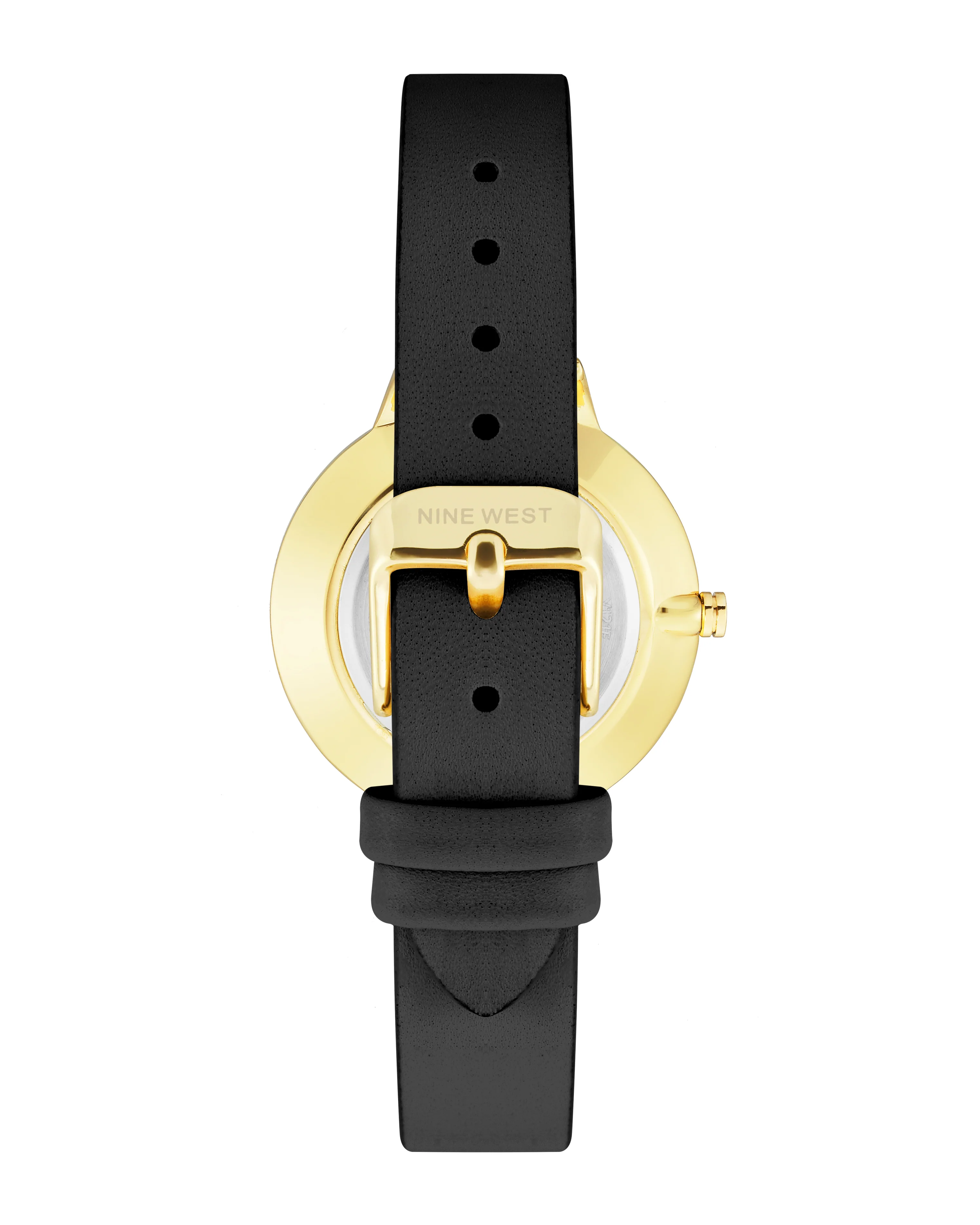 Floral Dial Strap Watch