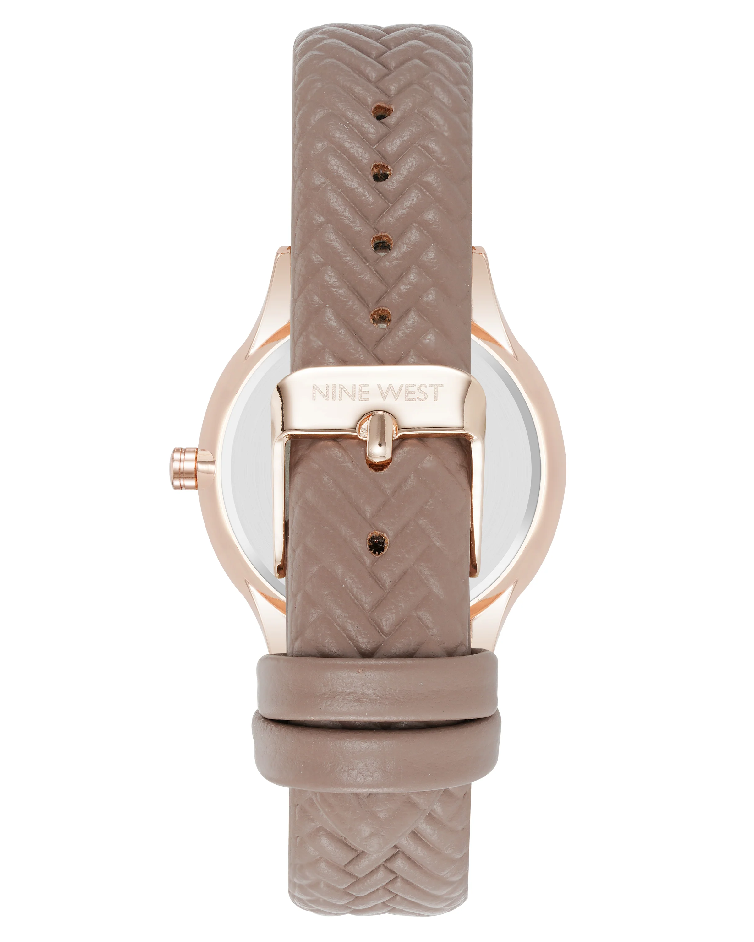 Chevron Pattern Strap Watch