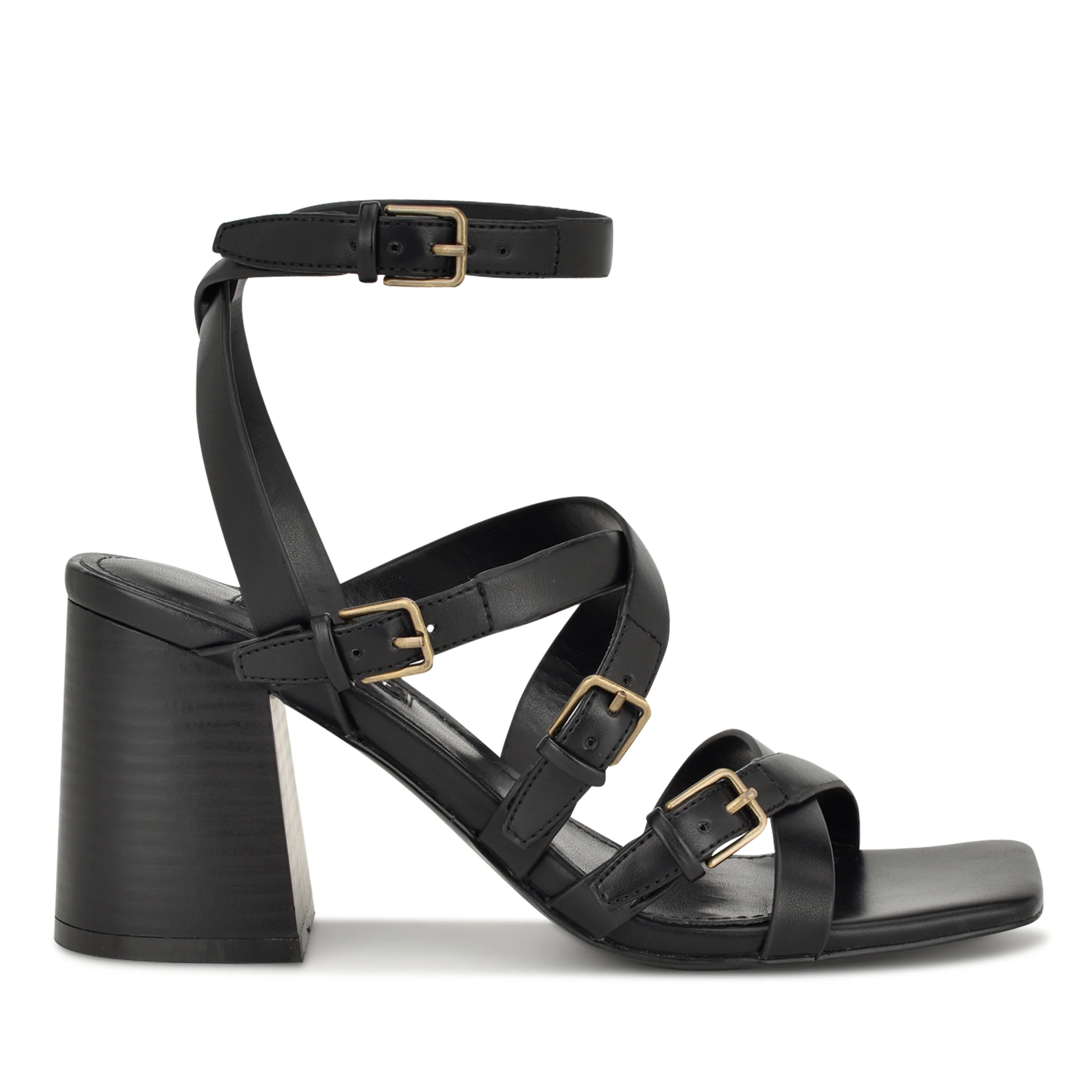 Karrly Ankle Strap Heeled Sandals