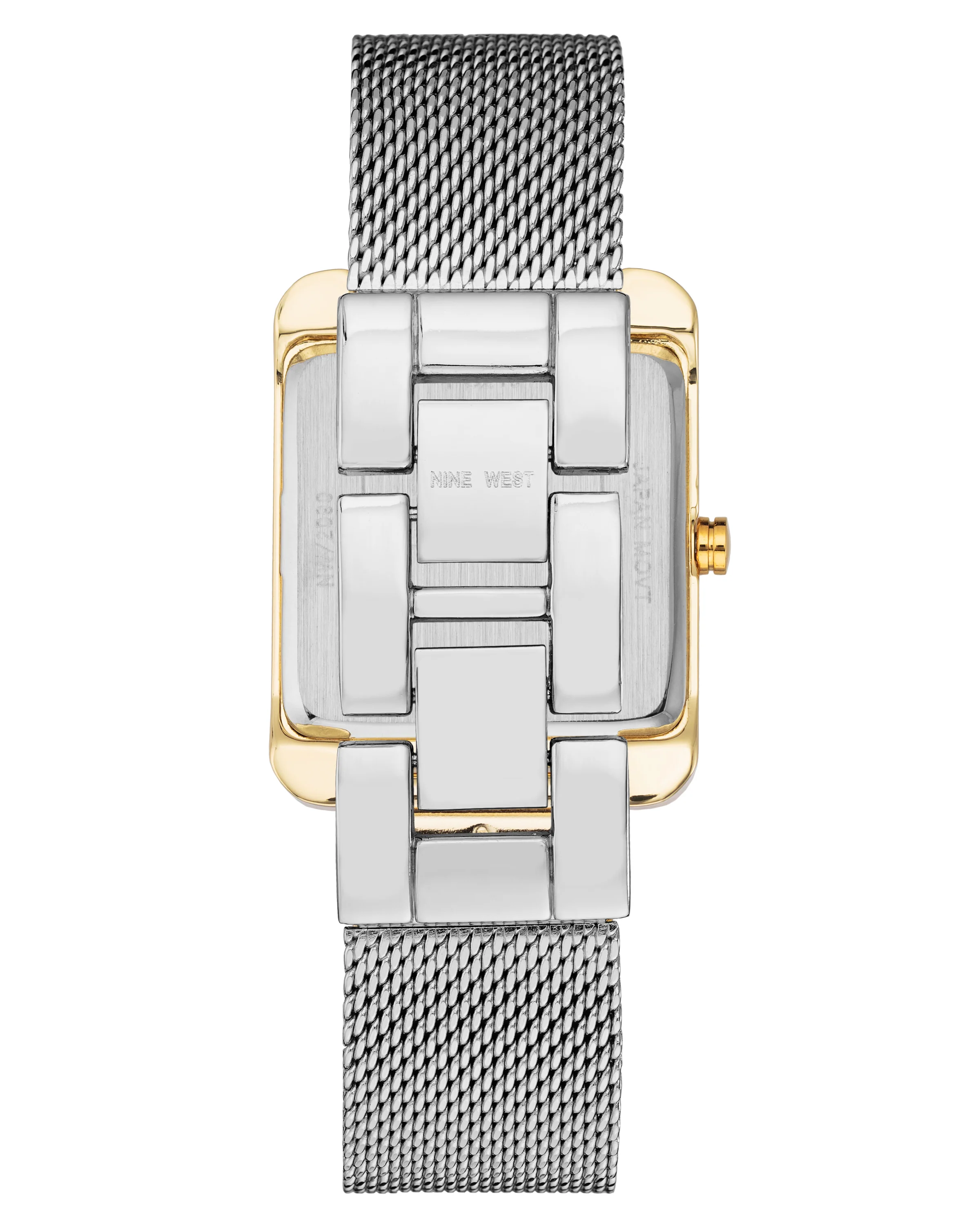 Rectangular Case Mesh Bracelet Watch