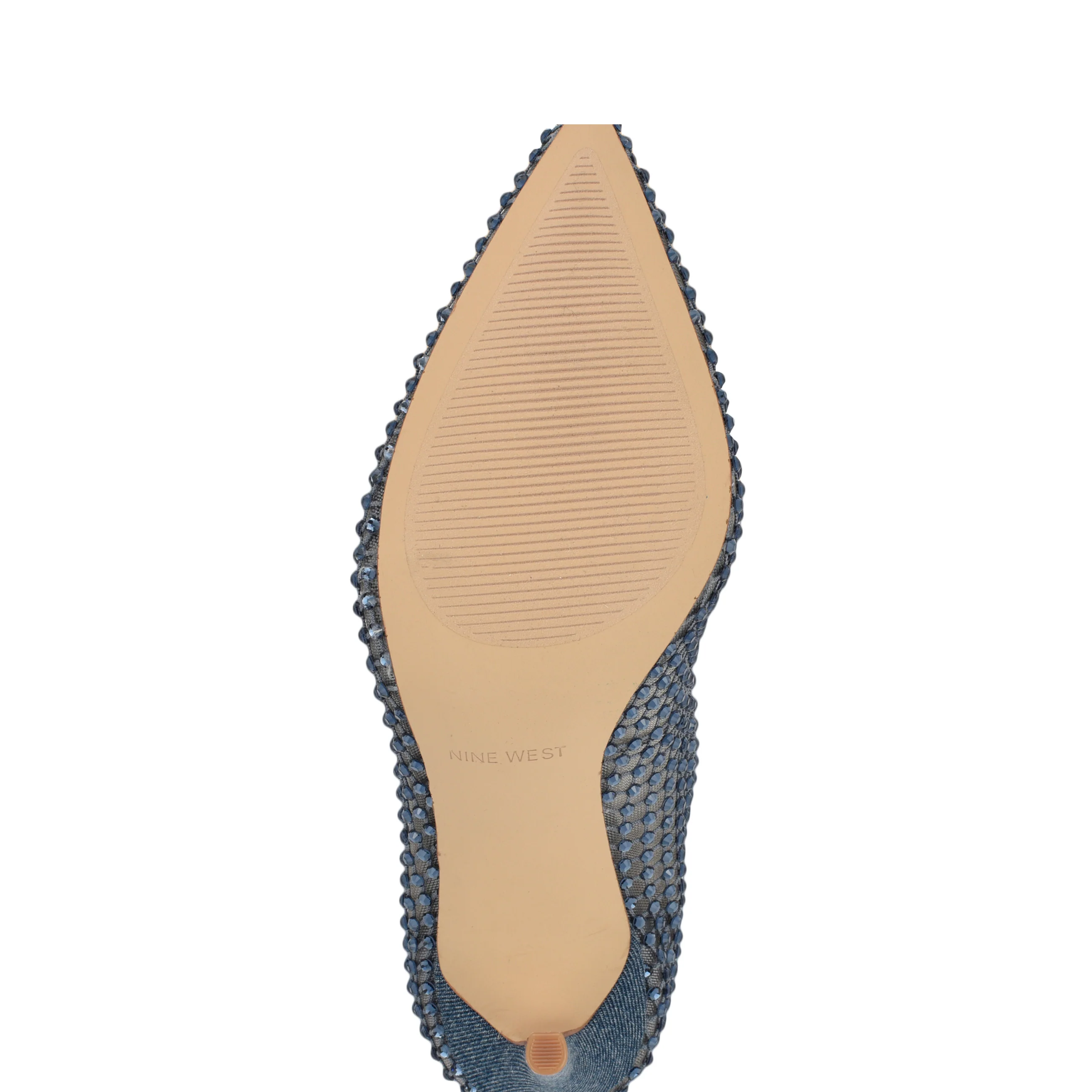 Freshe Rhinestone Mesh Pumps