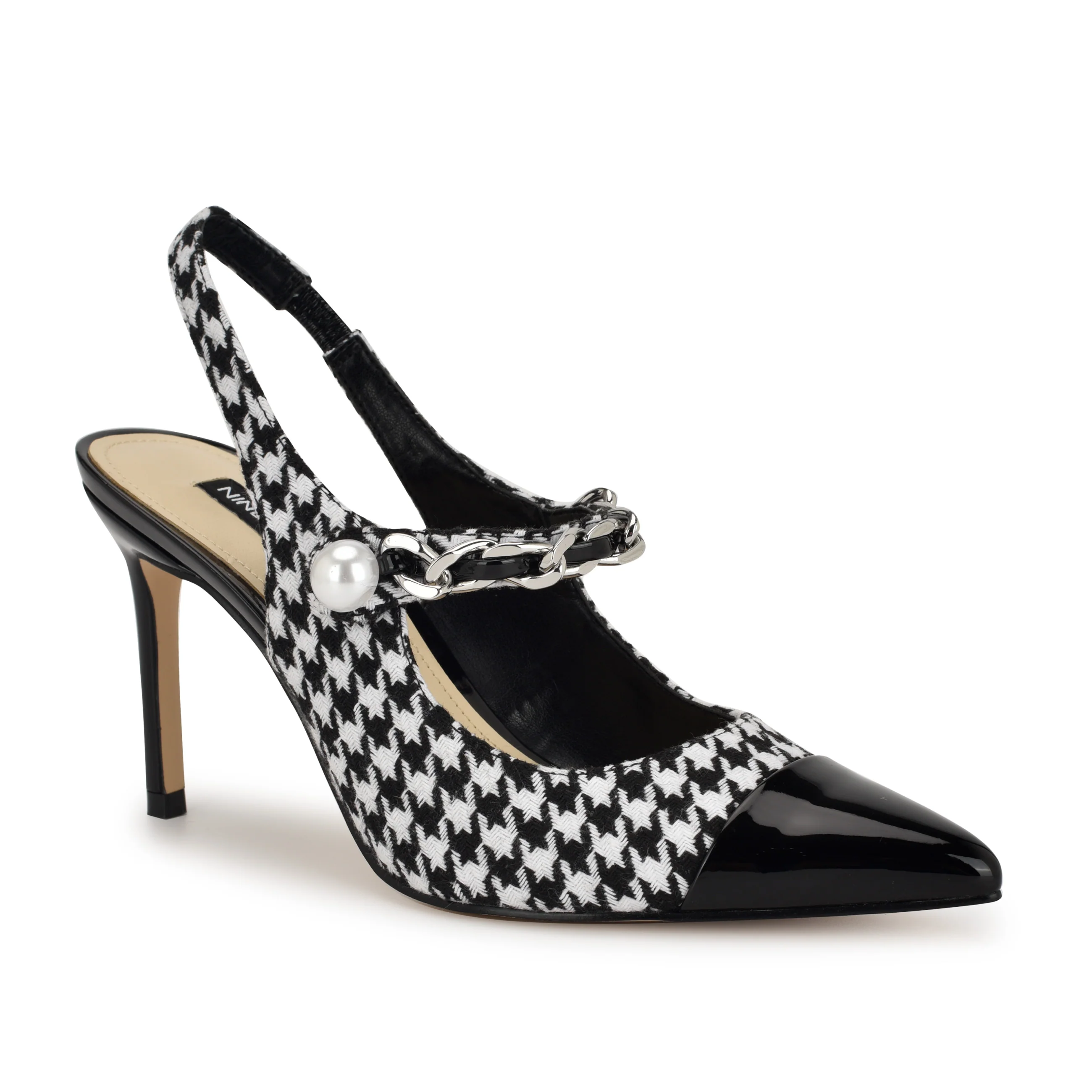 Rendez Cap Toe Slingbacks