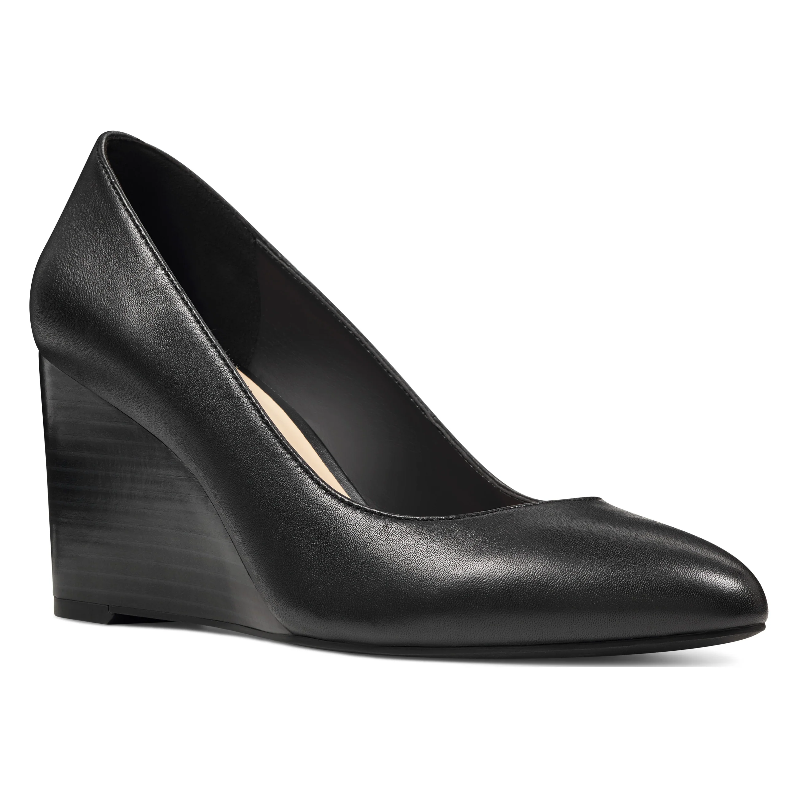 Jazzin Almond Toe Wedges