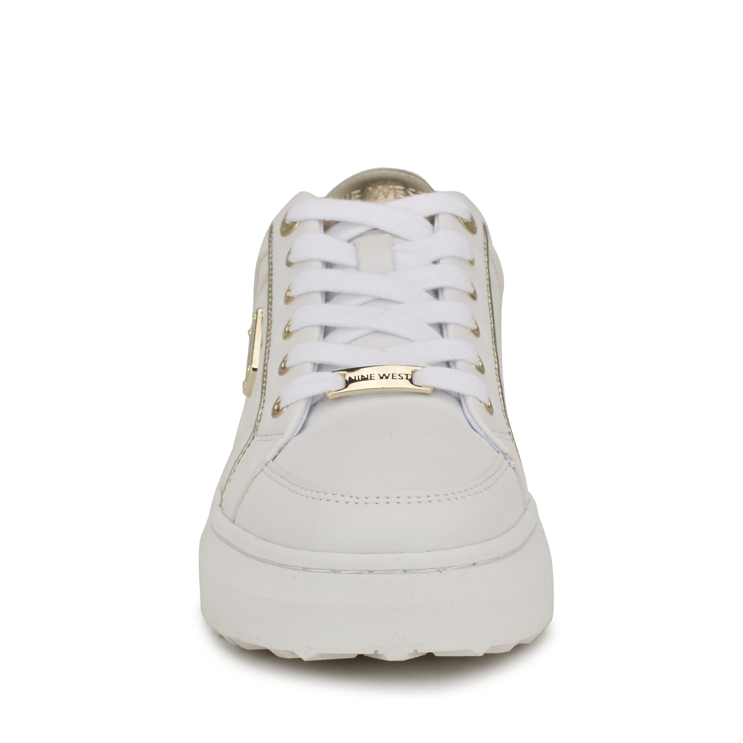 Cafee Lace-Up Platform Sneakers