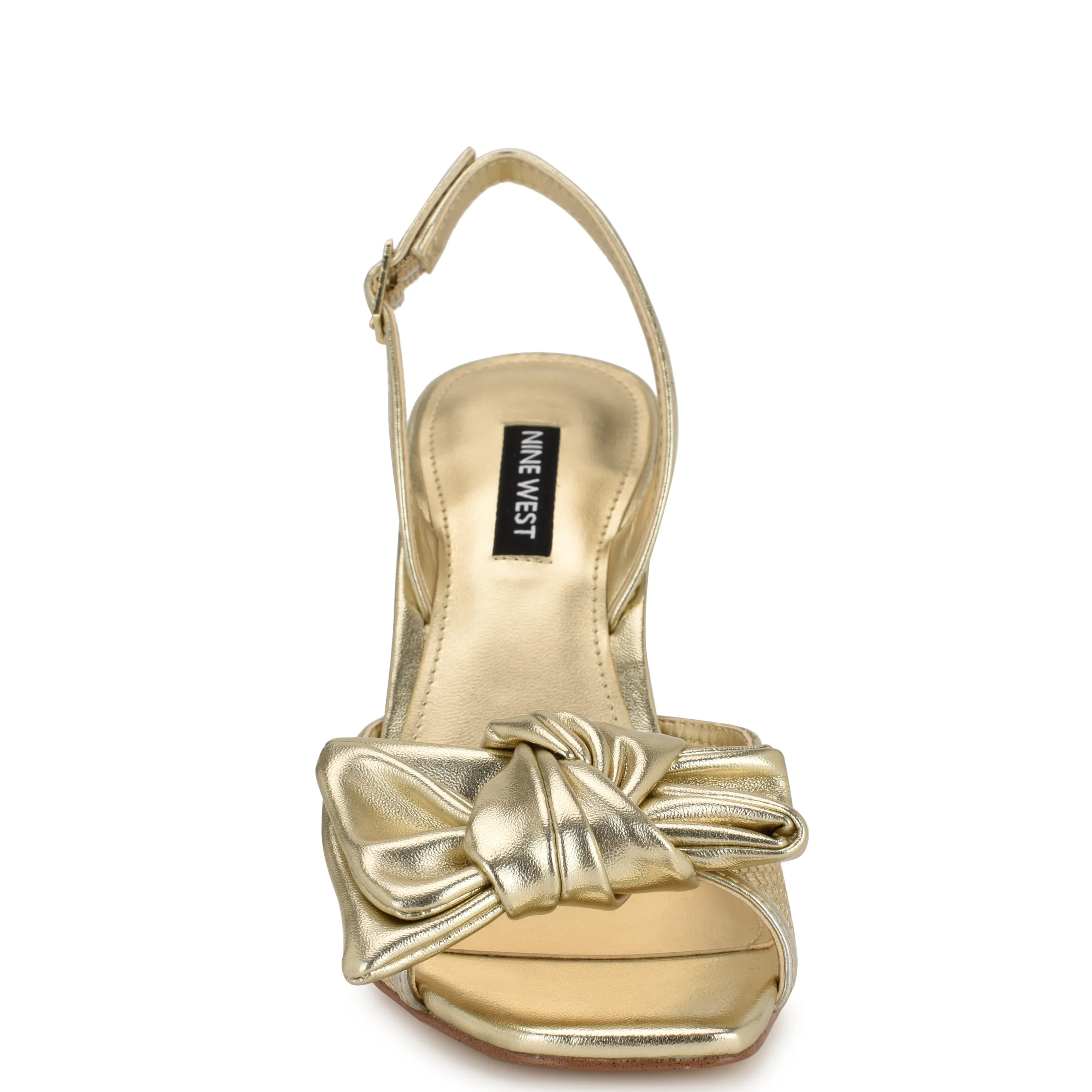 Gergia Bow Slingback Sandals