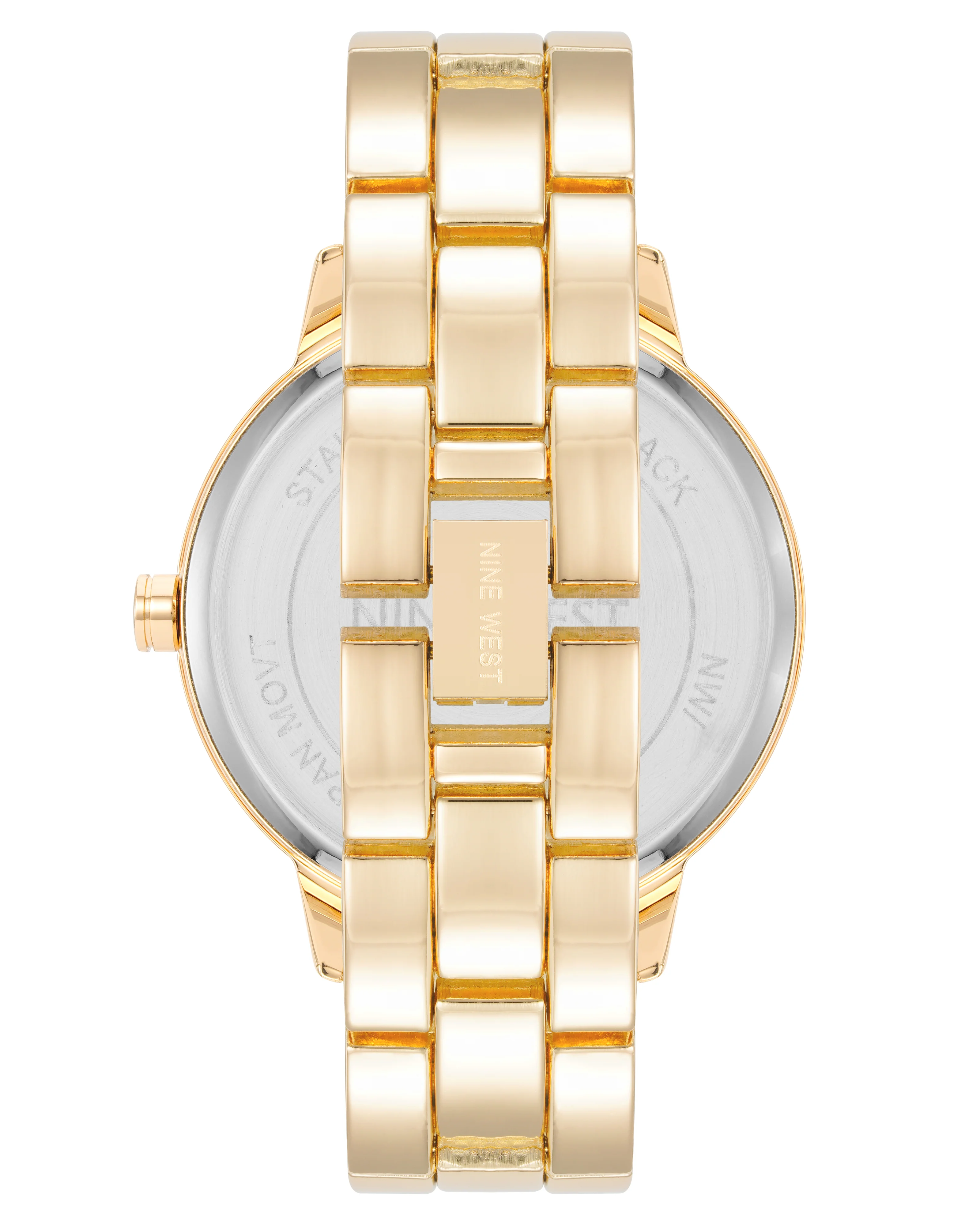 Flower Motif Dial Watch