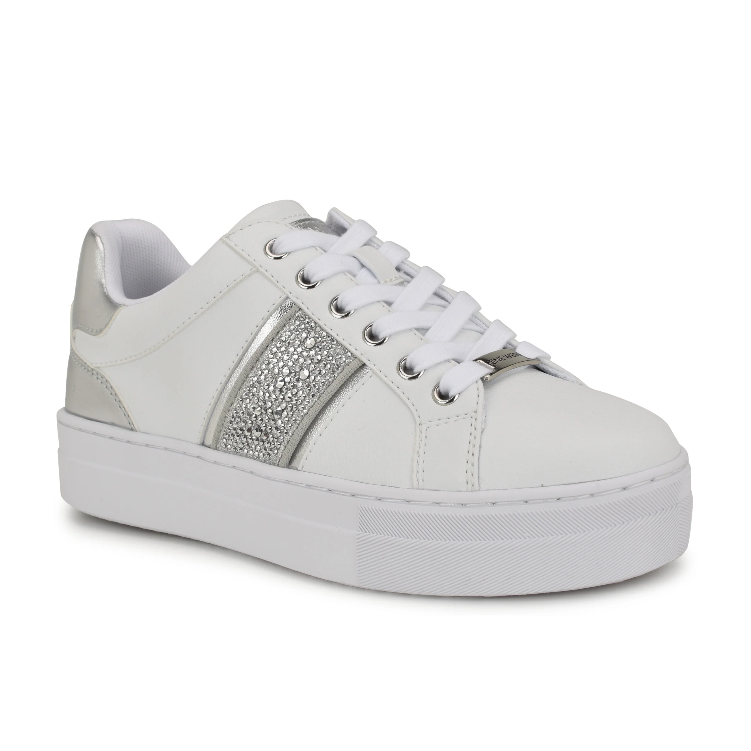 Gator Lace Up Platform Sneakers