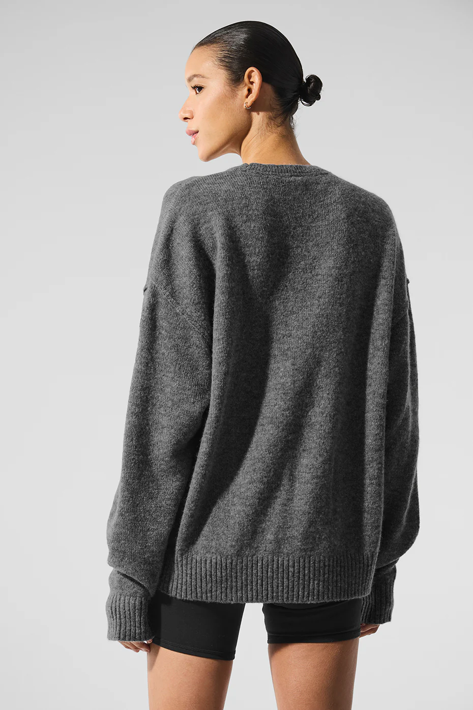 New Class Cashmere Crewneck Sweater - Platinum Grey