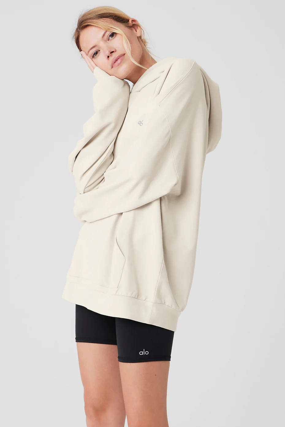 Double Take Hoodie - Bone