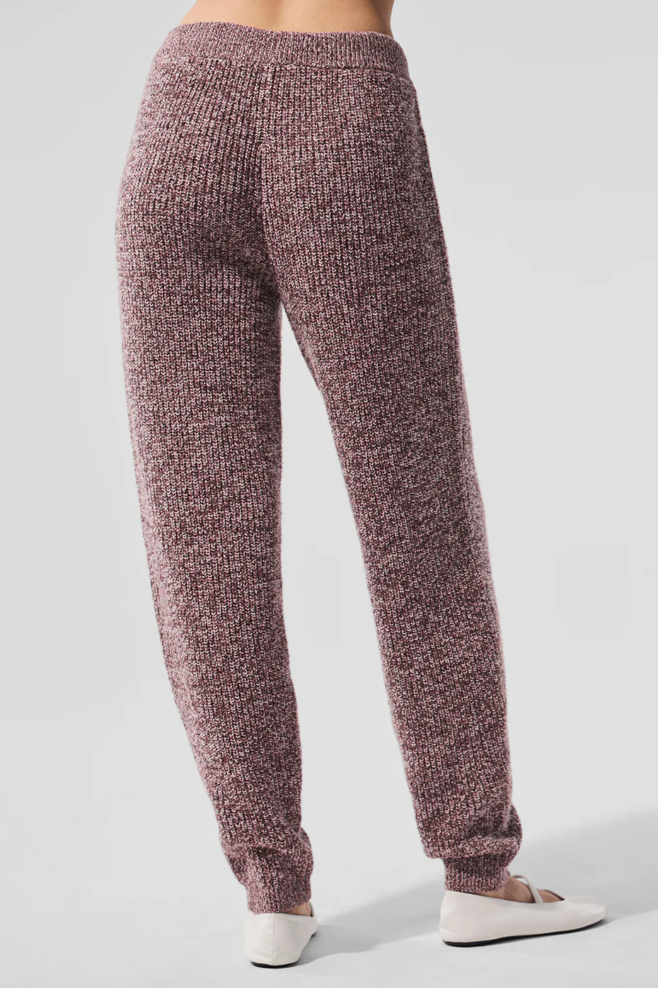Marl Sweater Pant - Mushroom Marl
