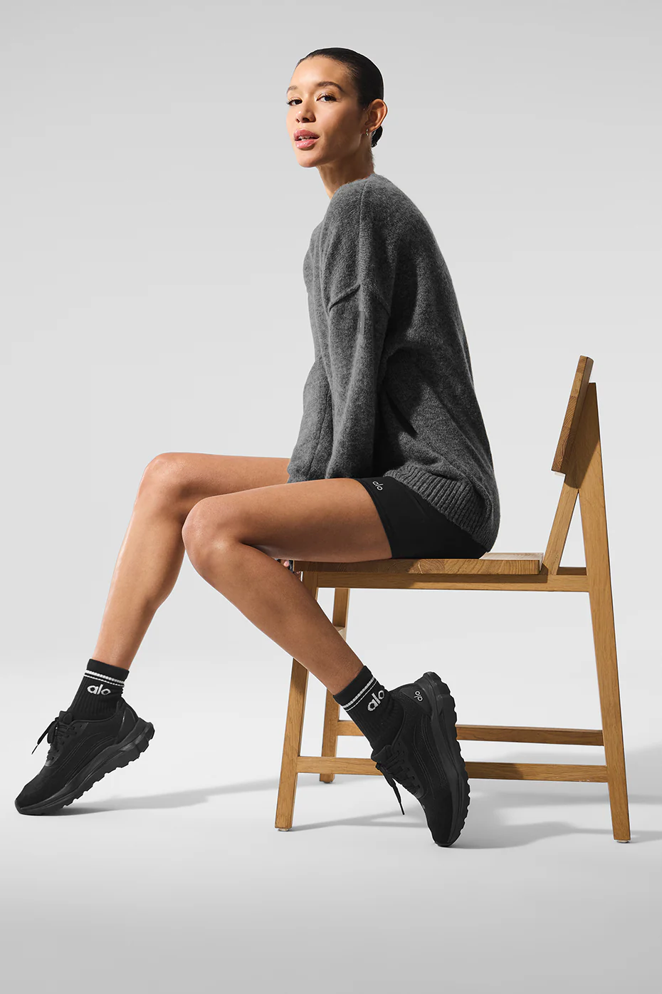 New Class Cashmere Crewneck Sweater - Platinum Grey