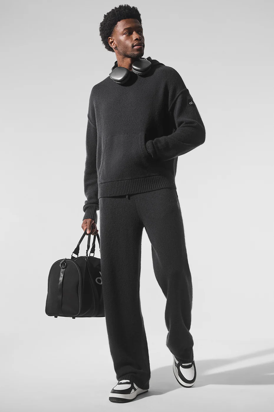 New Class Cashmere Hoodie - Black