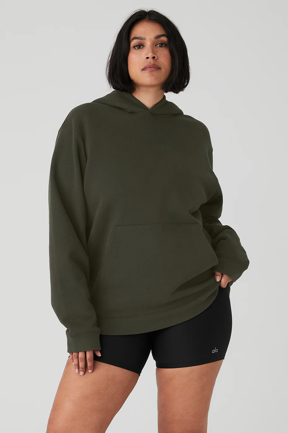 Renown Heavy Weight Hoodie - Stealth Green
