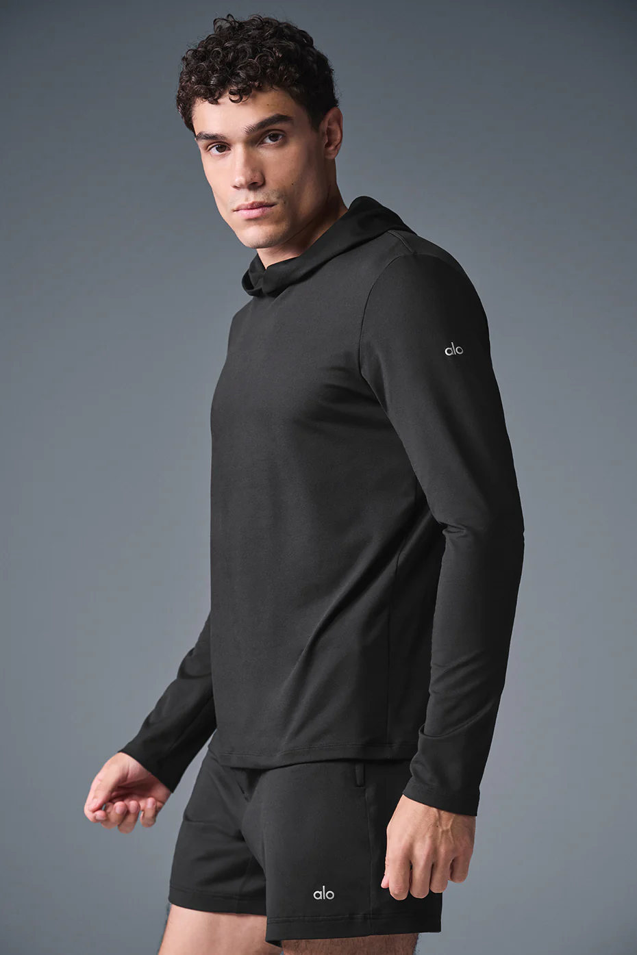 Conquer Reform Long Sleeve With Hood - Black