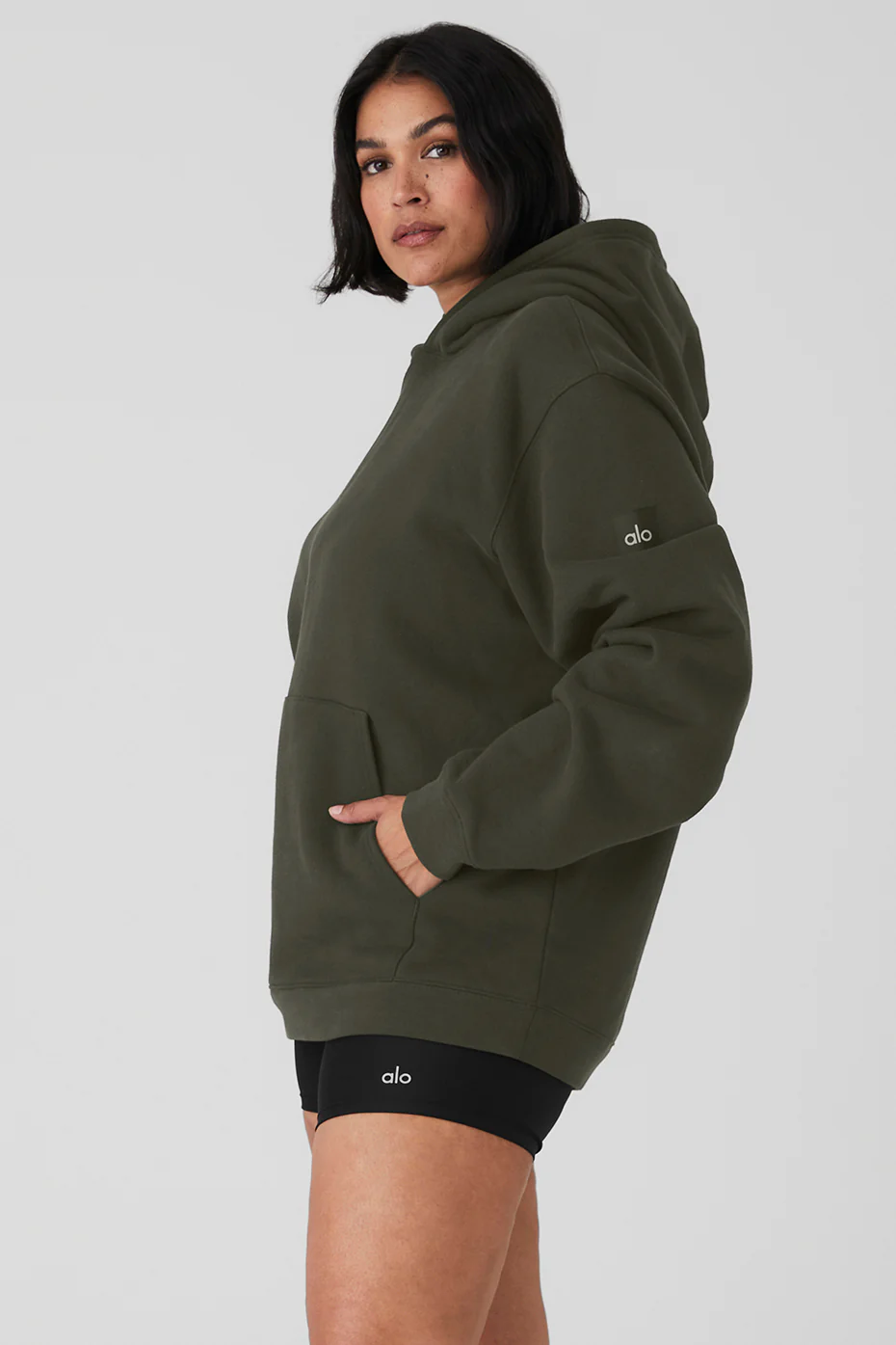 Renown Heavy Weight Hoodie - Stealth Green