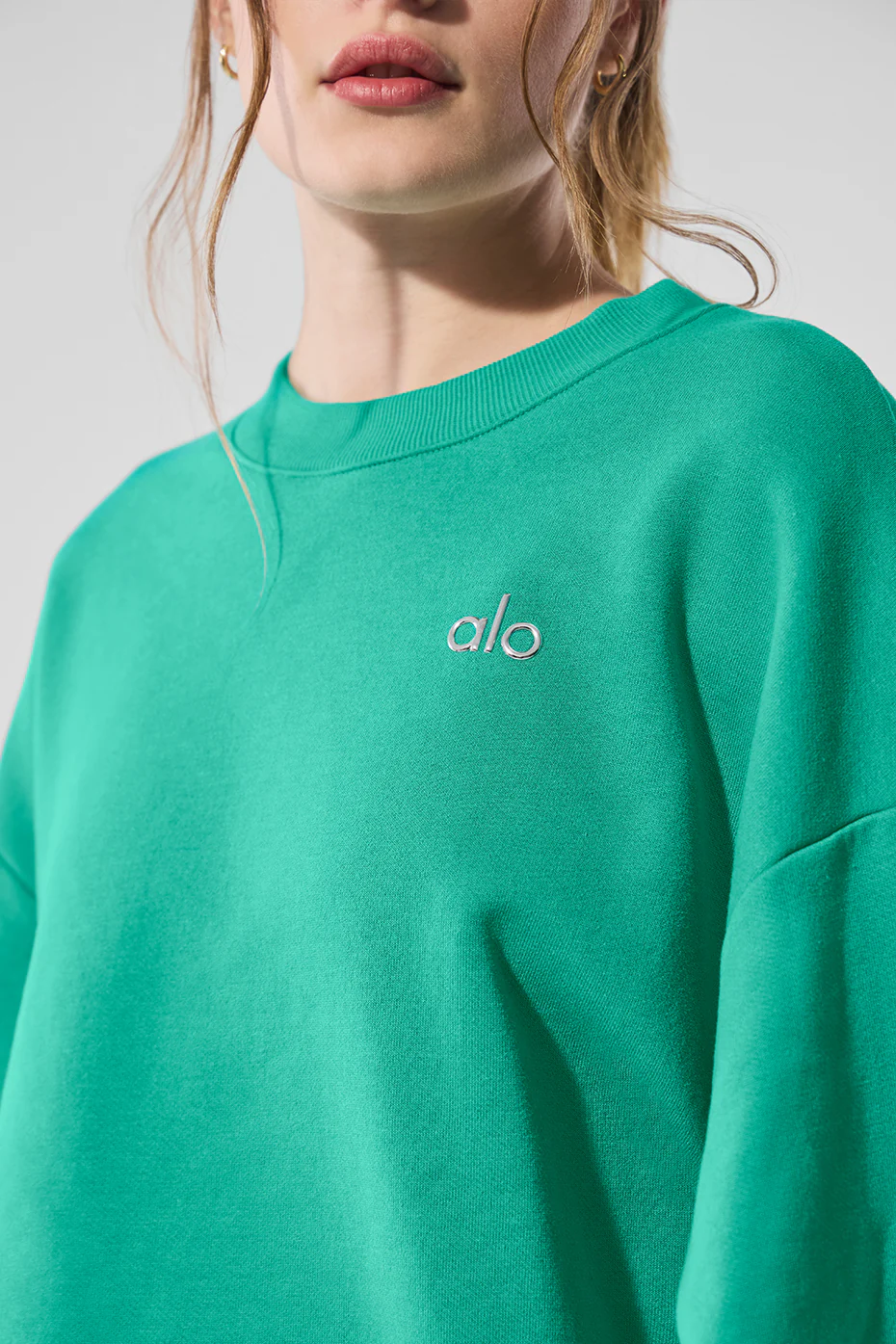 Accolade Crew Neck Pullover - Spruce Green