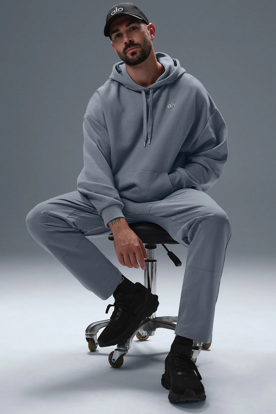 Accolade Hoodie - Steel Grey